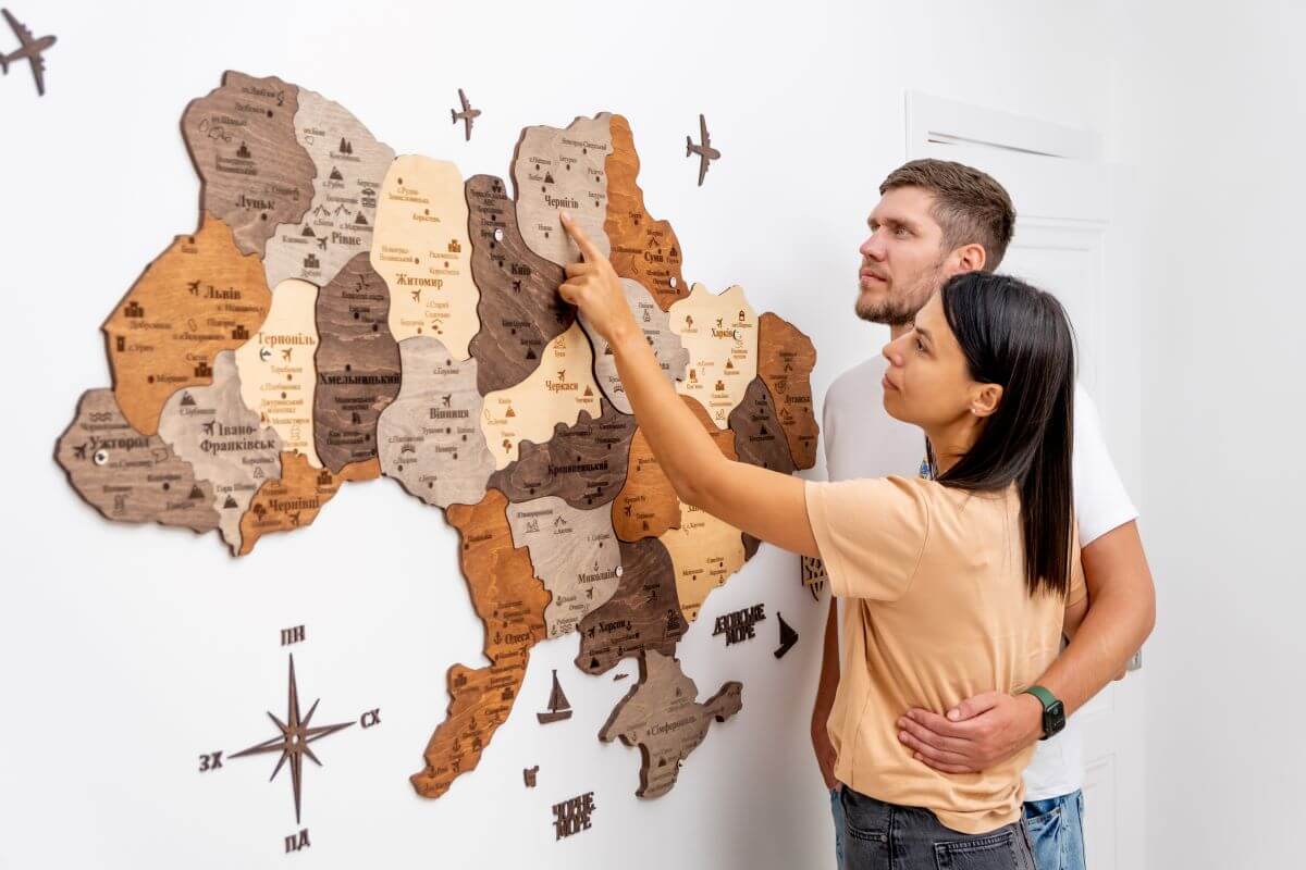 World Wooden Map Puzzle - The Puzzle Man