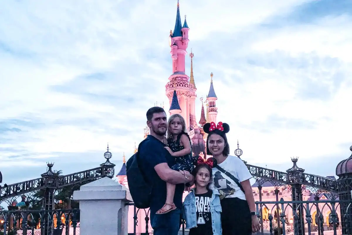 Fostenko Family Trip to Disneyland by Maryna Fostenko