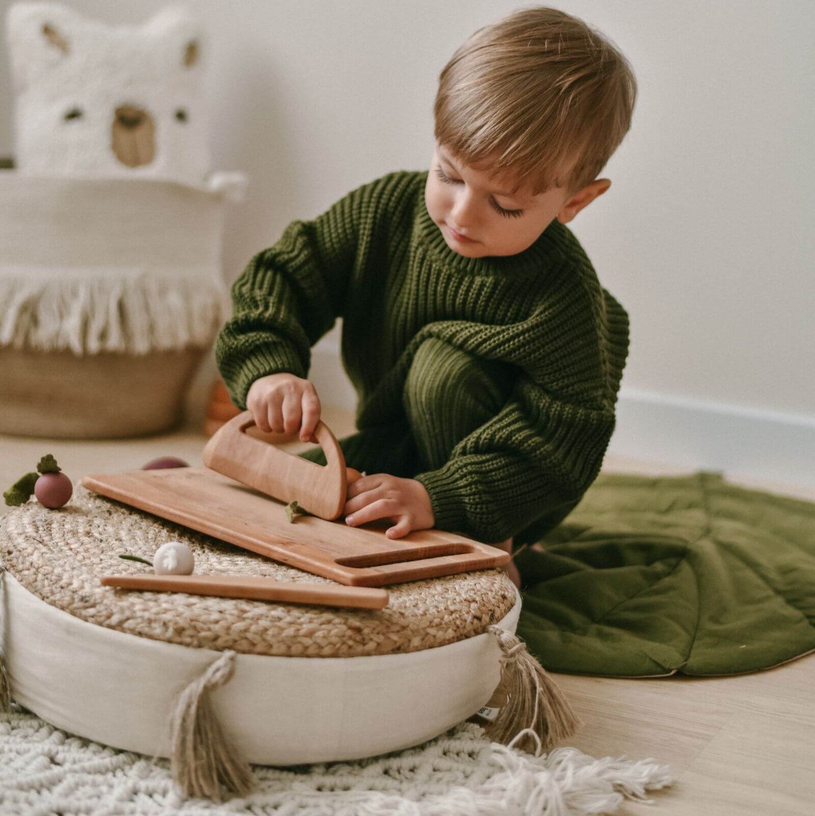 kids cutting board
