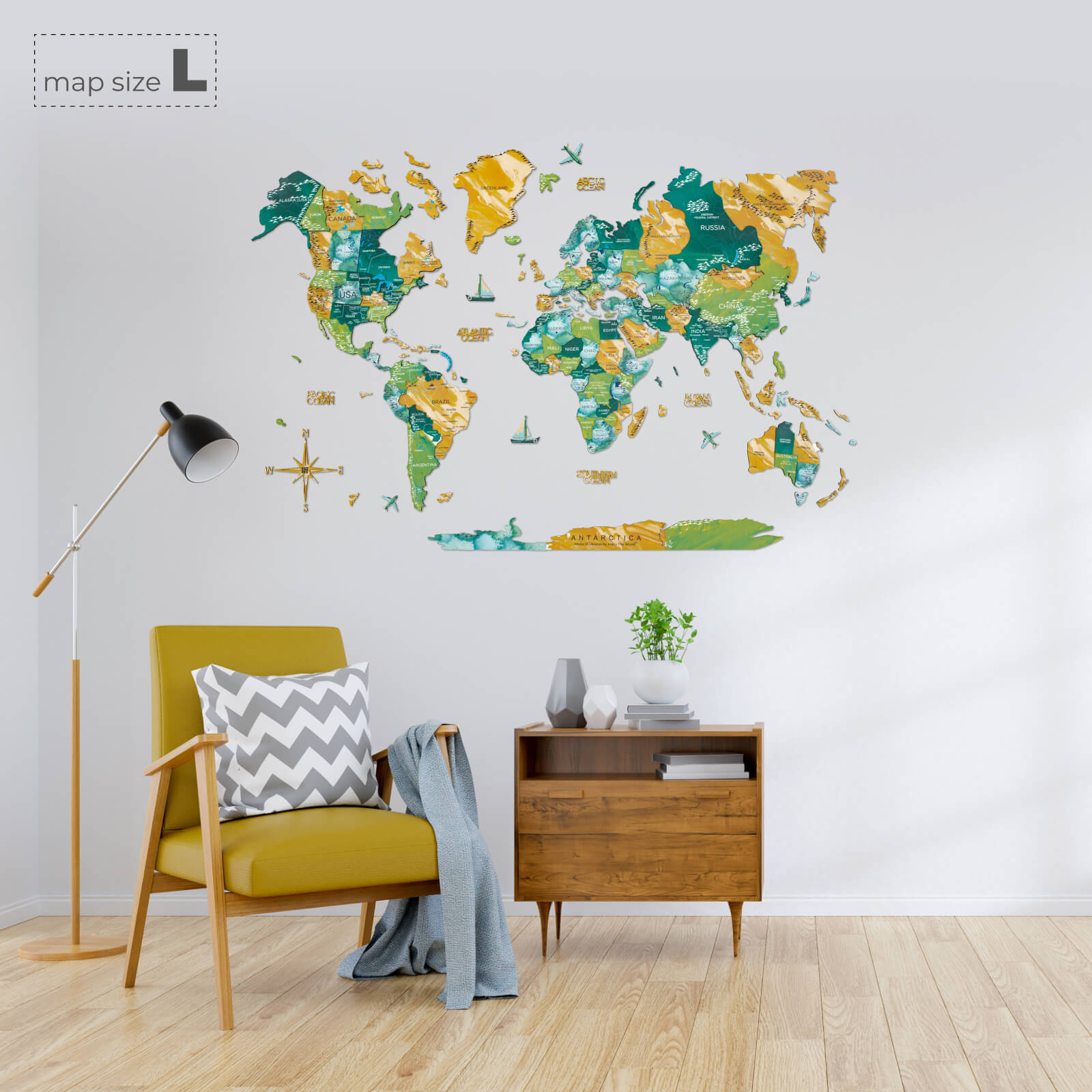 large playroom wall decor