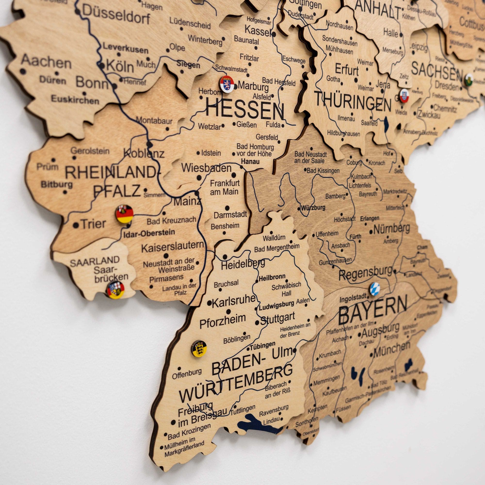 bavaria germany in map