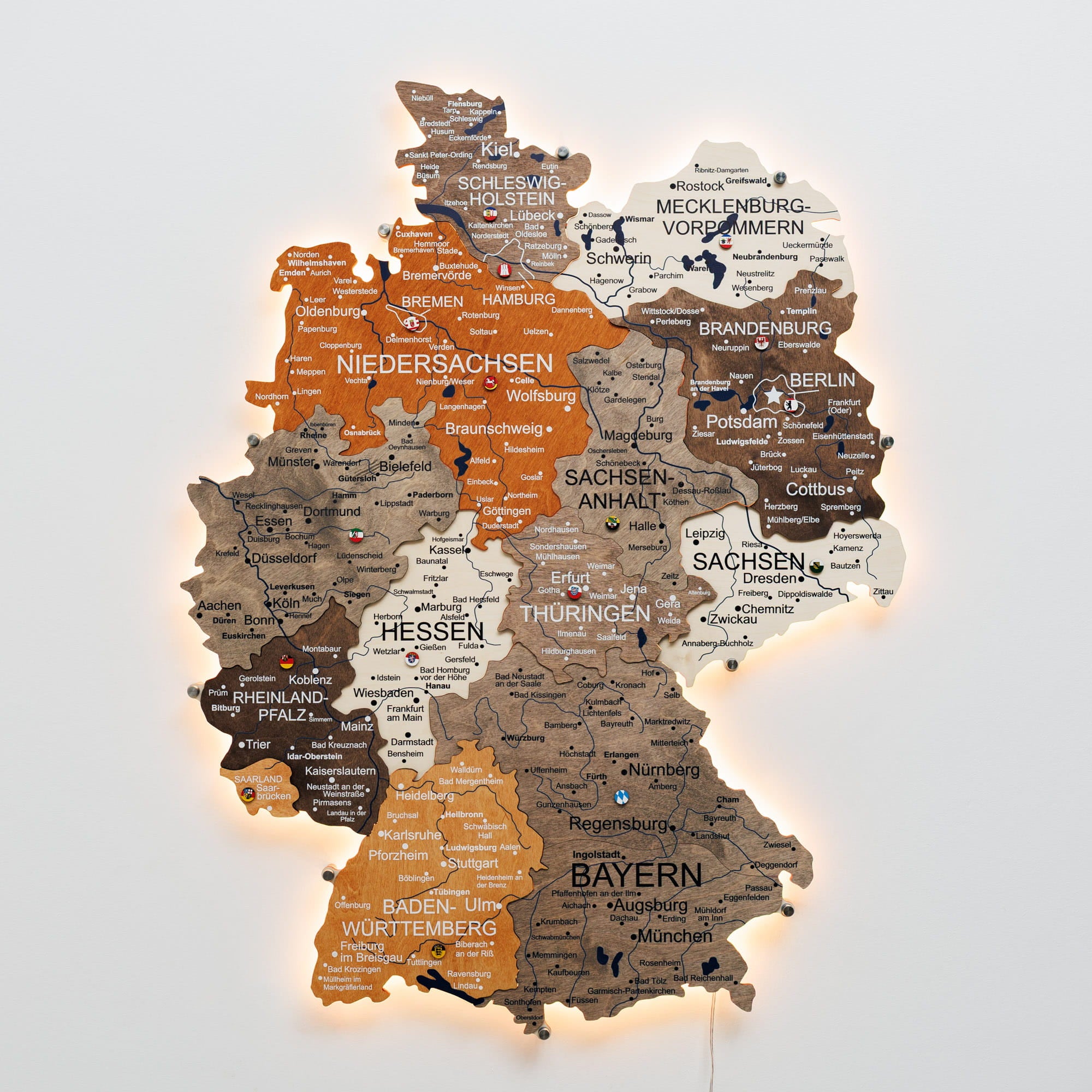 germany 3d map