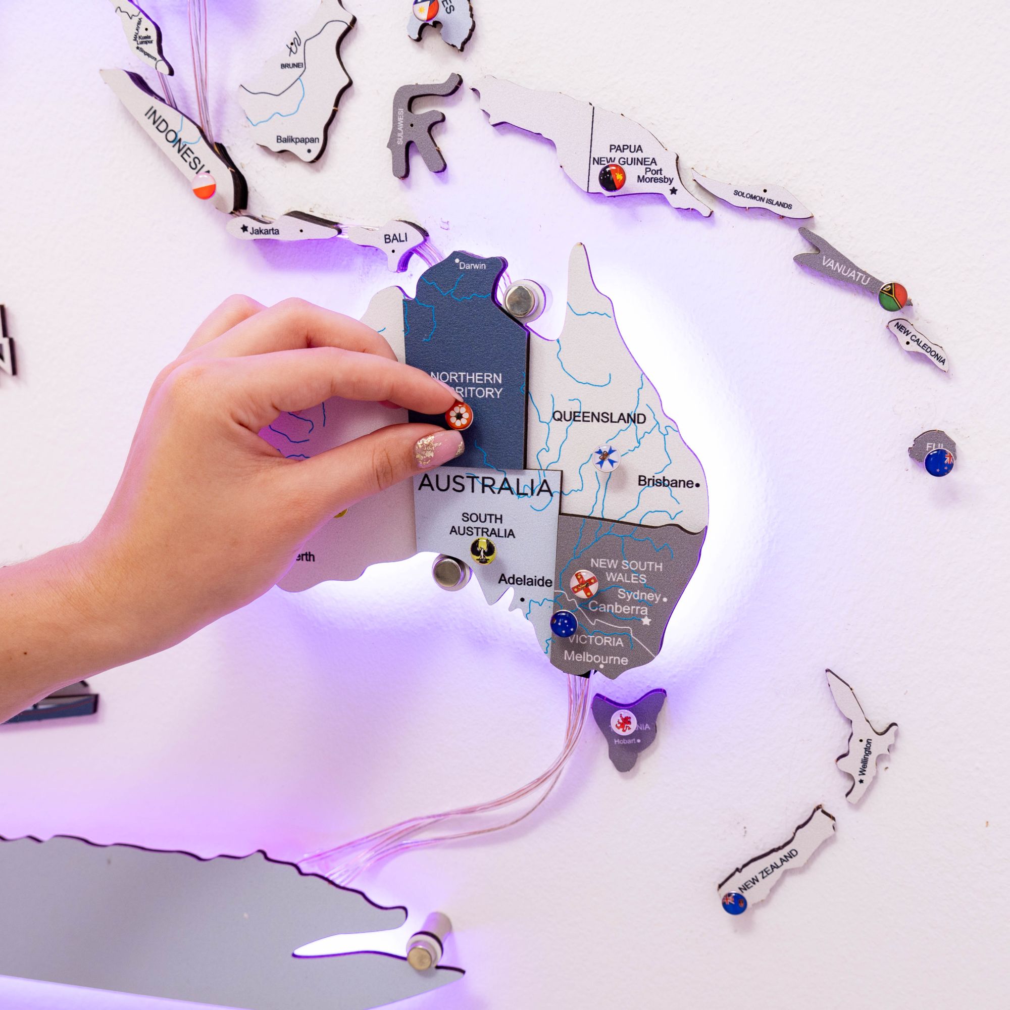 led wall art australia