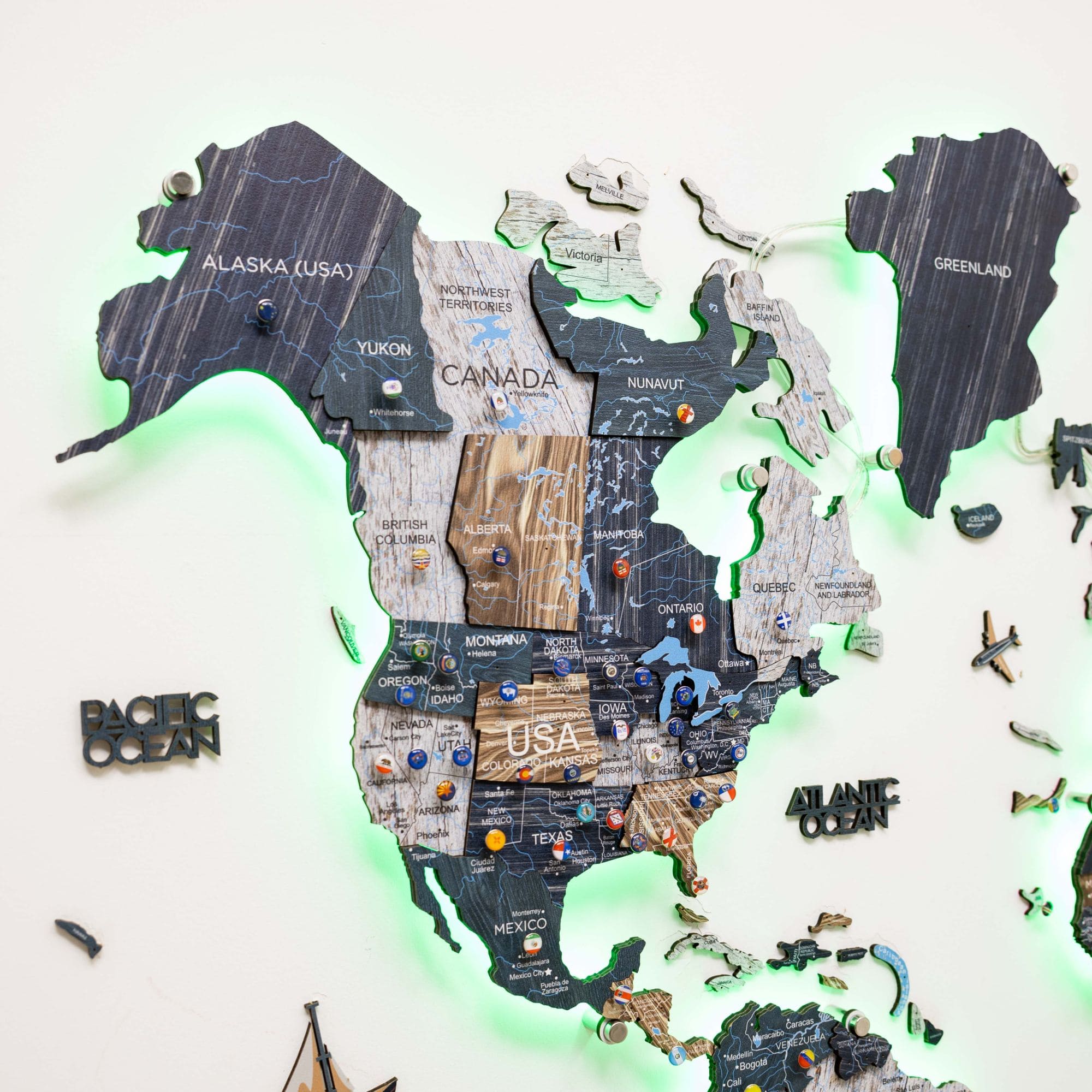 led art wall