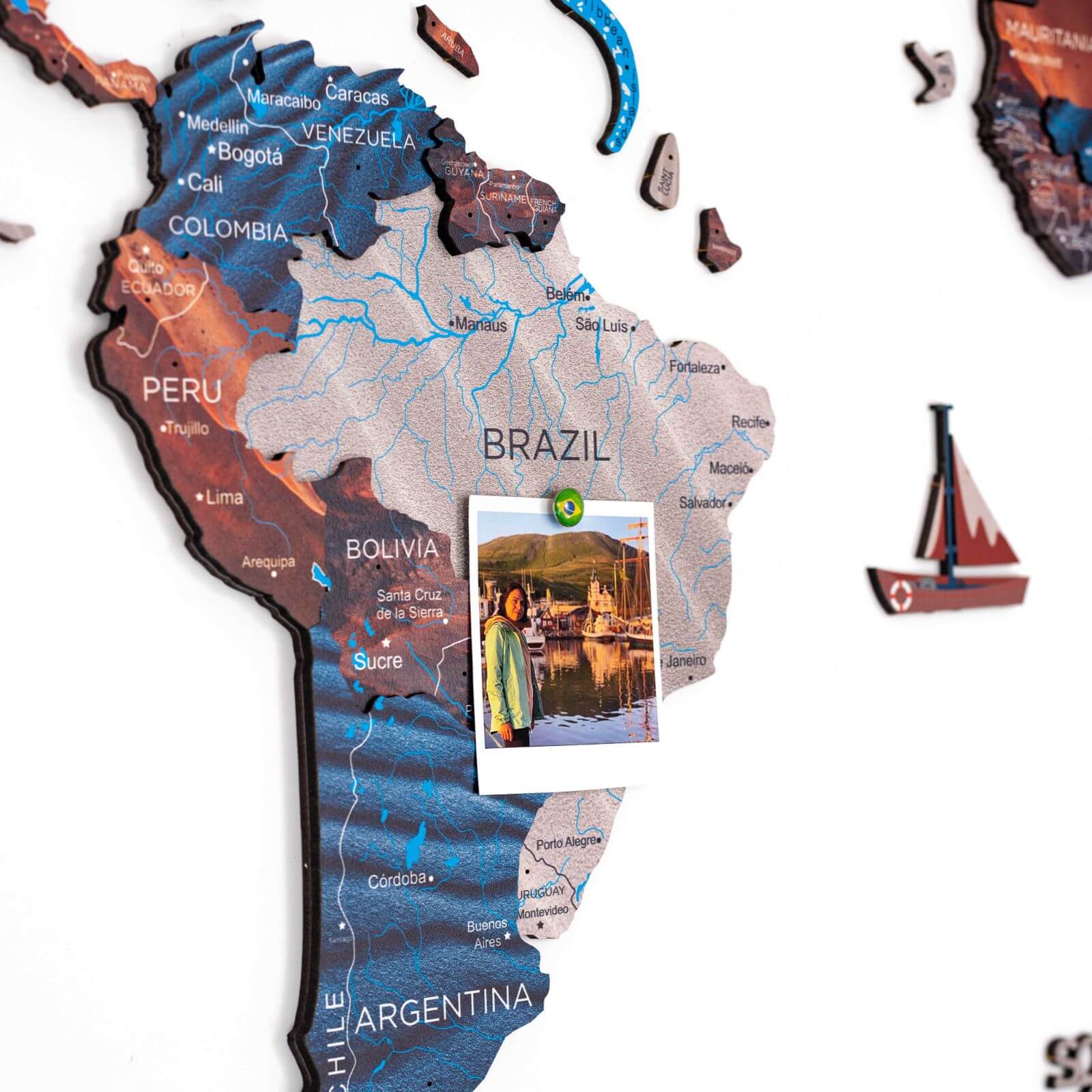 world map brazil