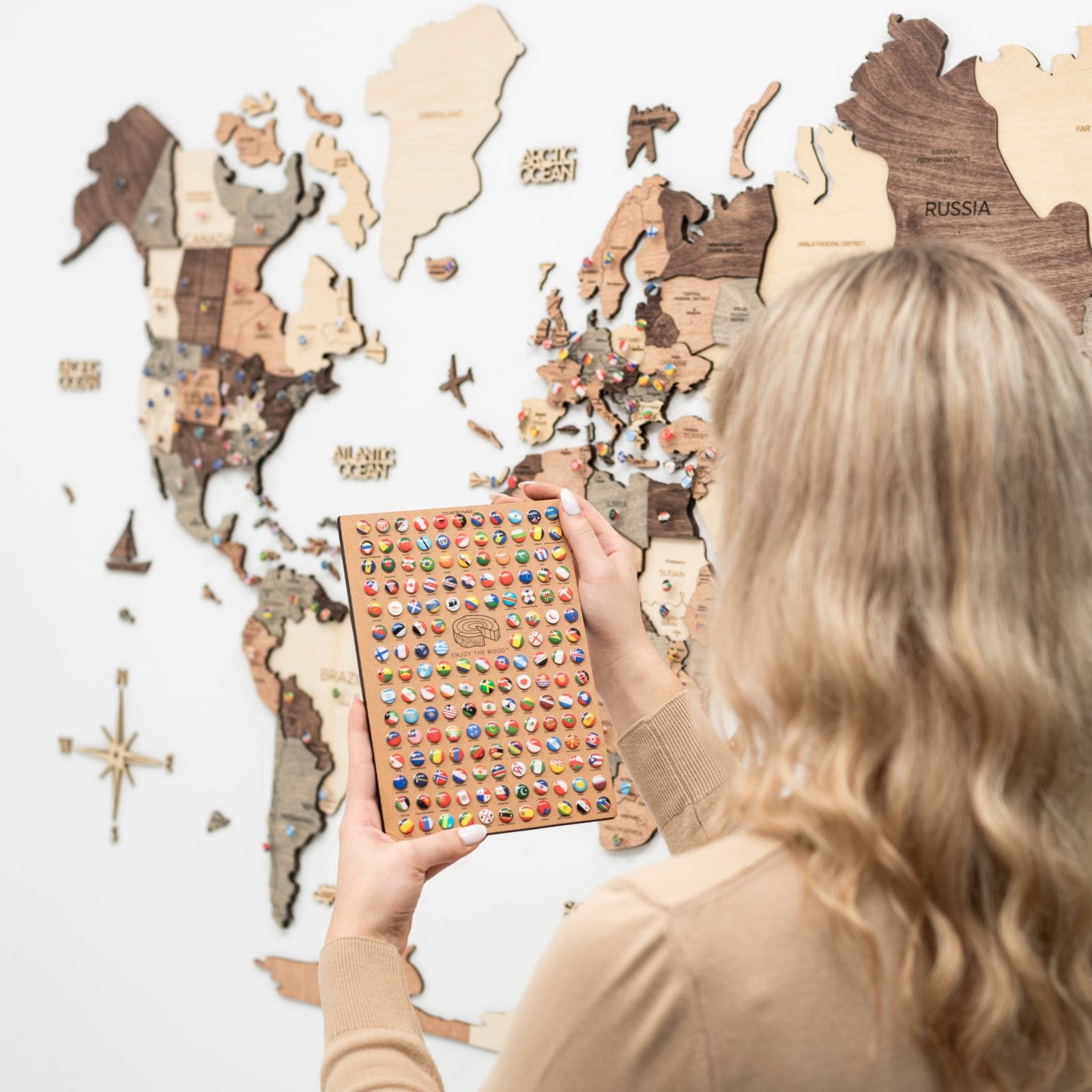 interactive map of the world