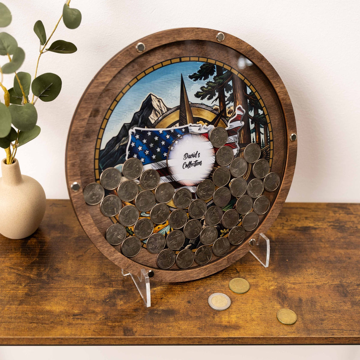 Coin Collection Display - American Spirit