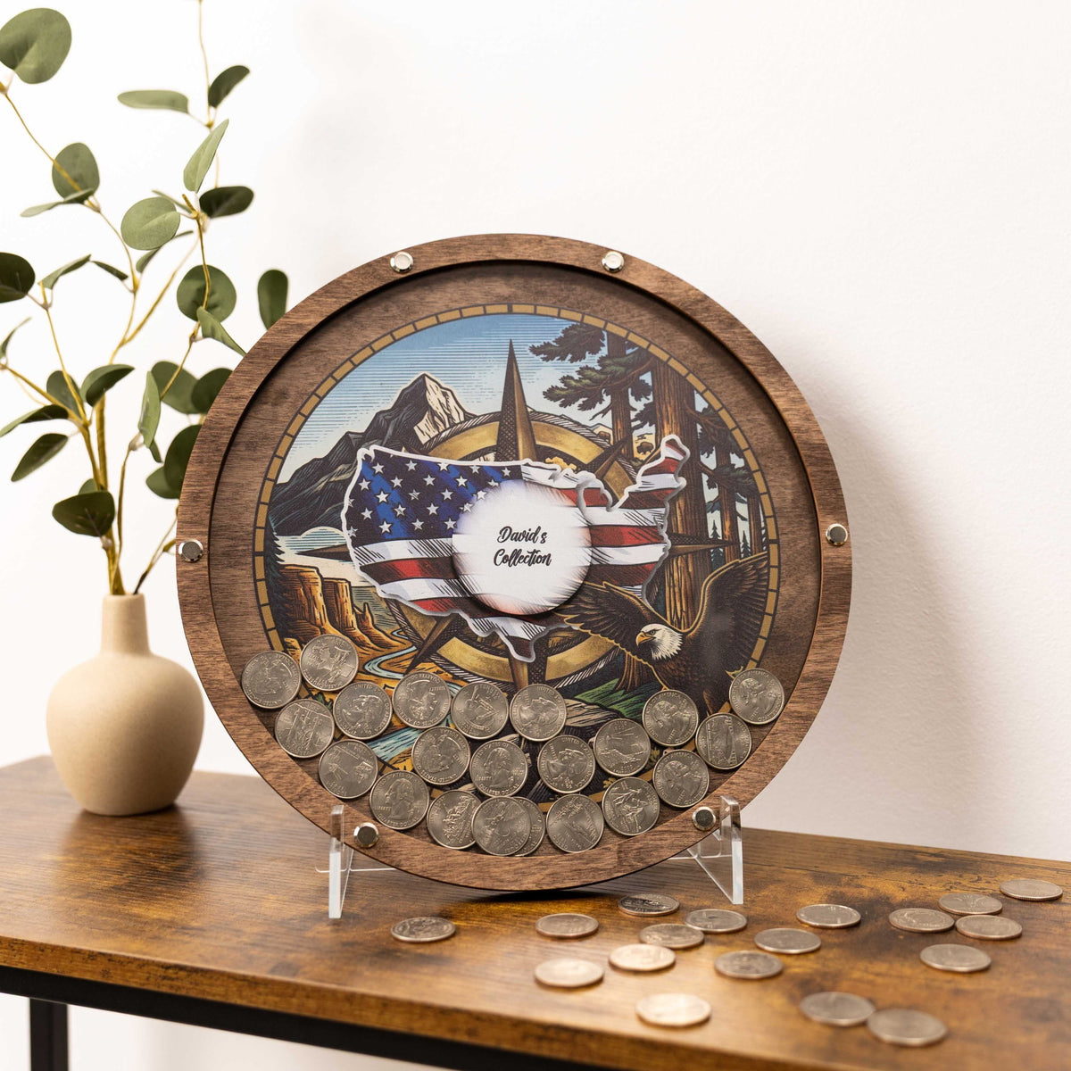 Coin Collection Display - American Spirit