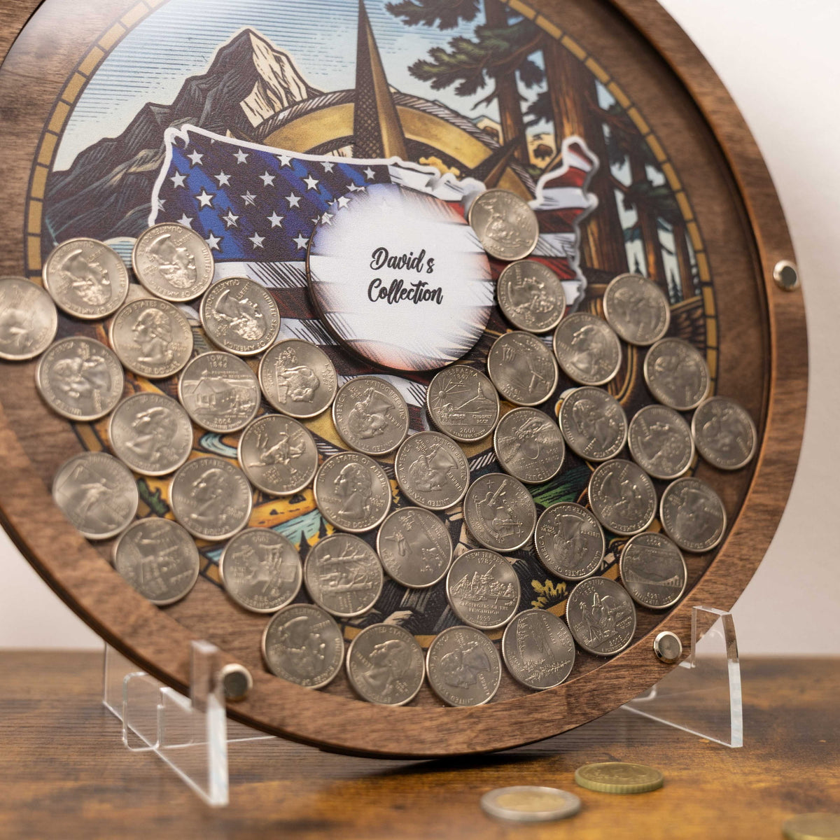 Coin Collection Display - American Spirit