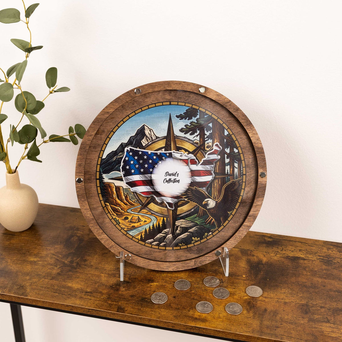Coin Collection Display - American Spirit