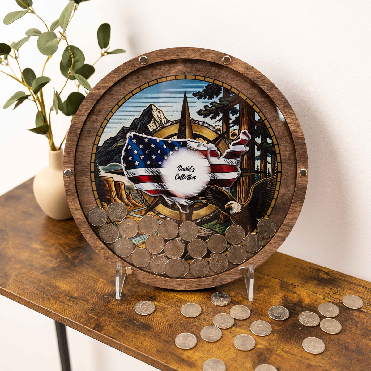 Coin Collection Display - American Spirit