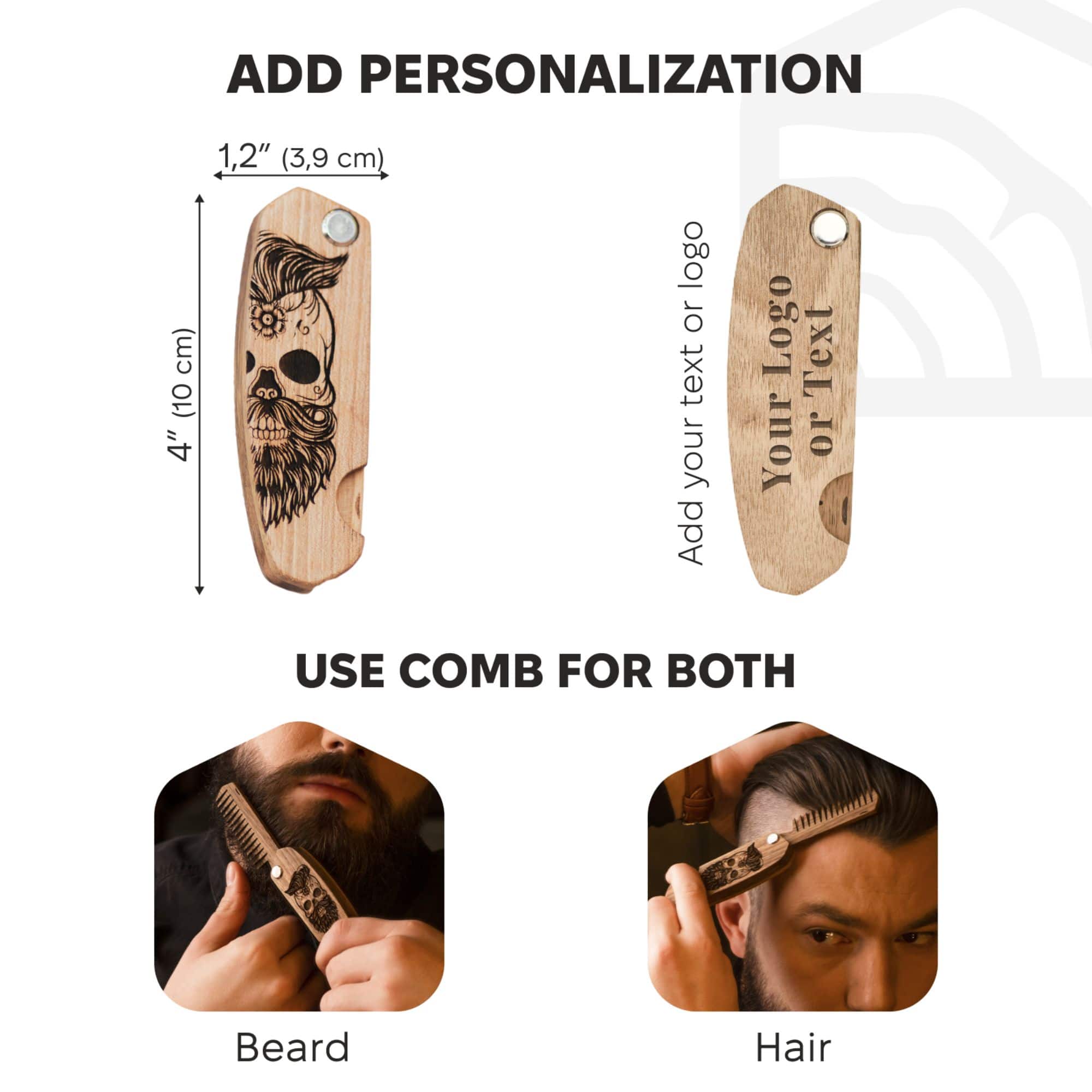 wooden beard comb near me