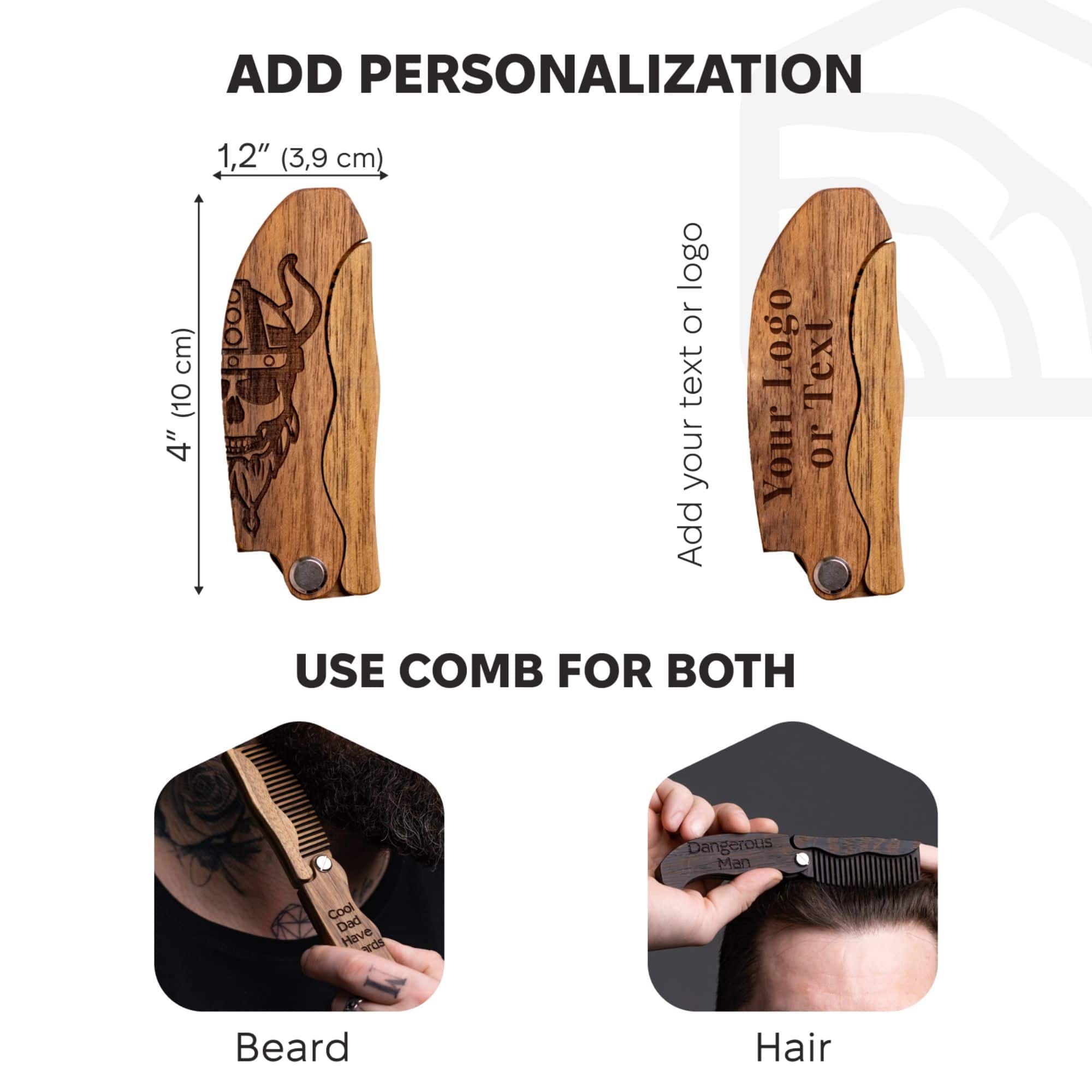 wooden comb for beard benefits