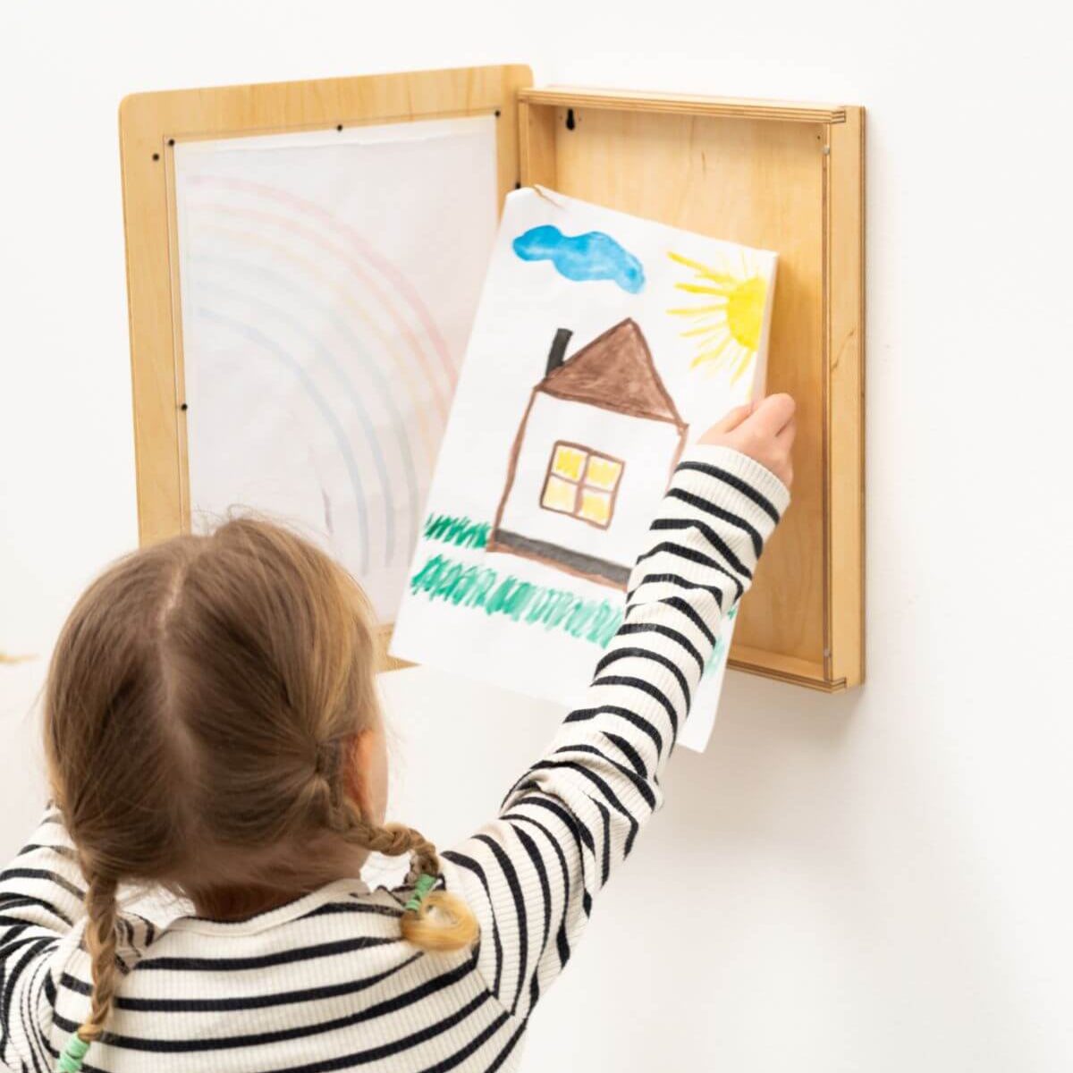 kids art display frame