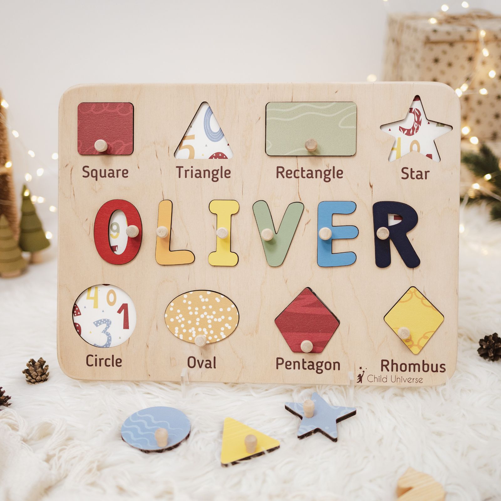 montessori wooden puzzles