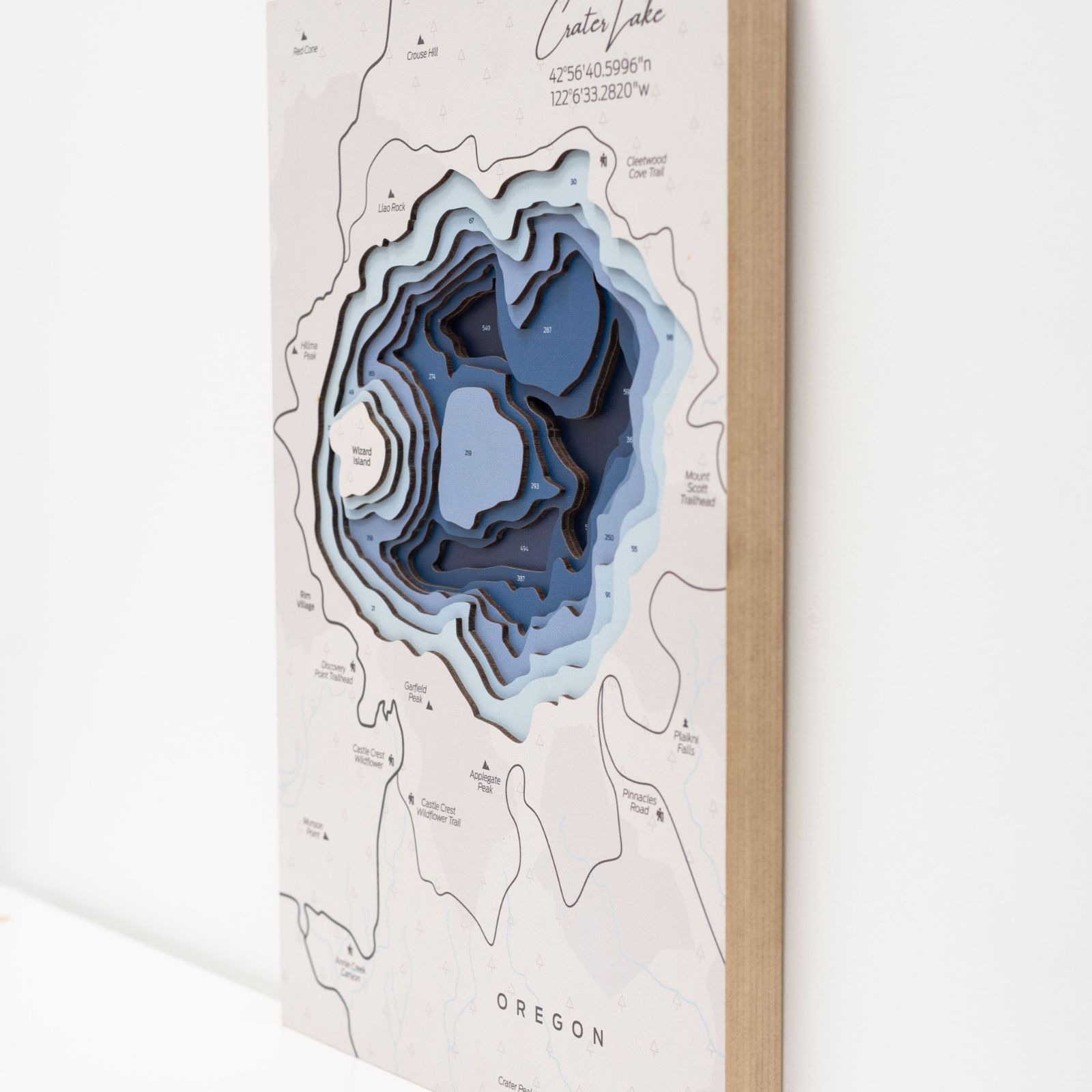 crater lake art