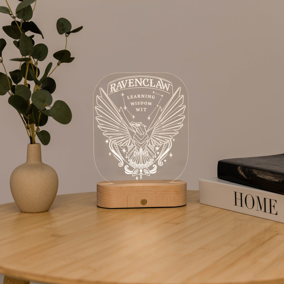 Acrylic Harry Potter Night Light - Eagle of Ravenclaw by Enjoy The Wood