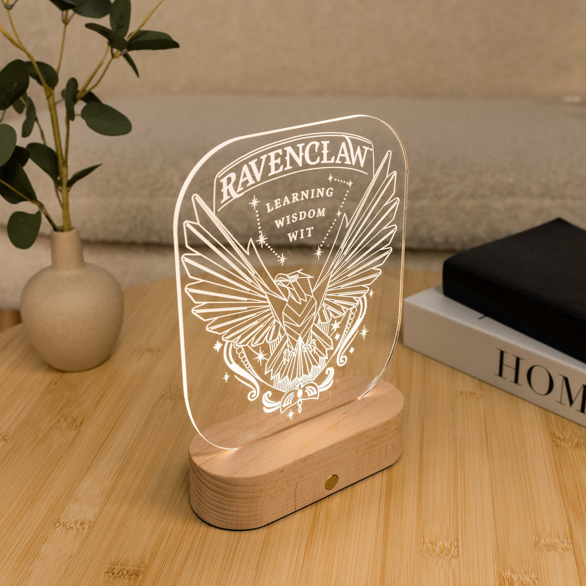 Acrylic Harry Potter Night Light - Eagle of Ravenclaw by Enjoy The Wood