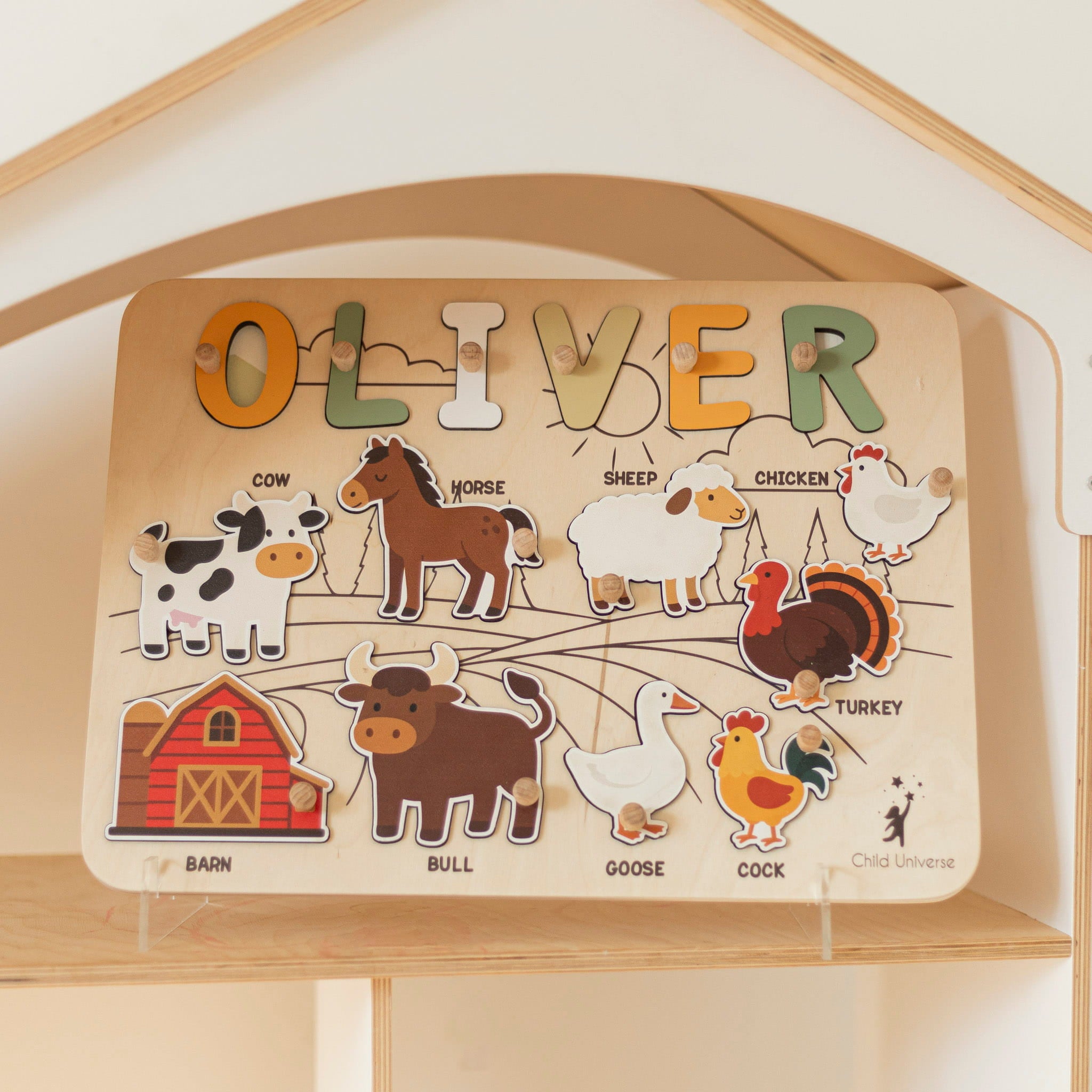 Farm Name Board by Enjoy The Wood