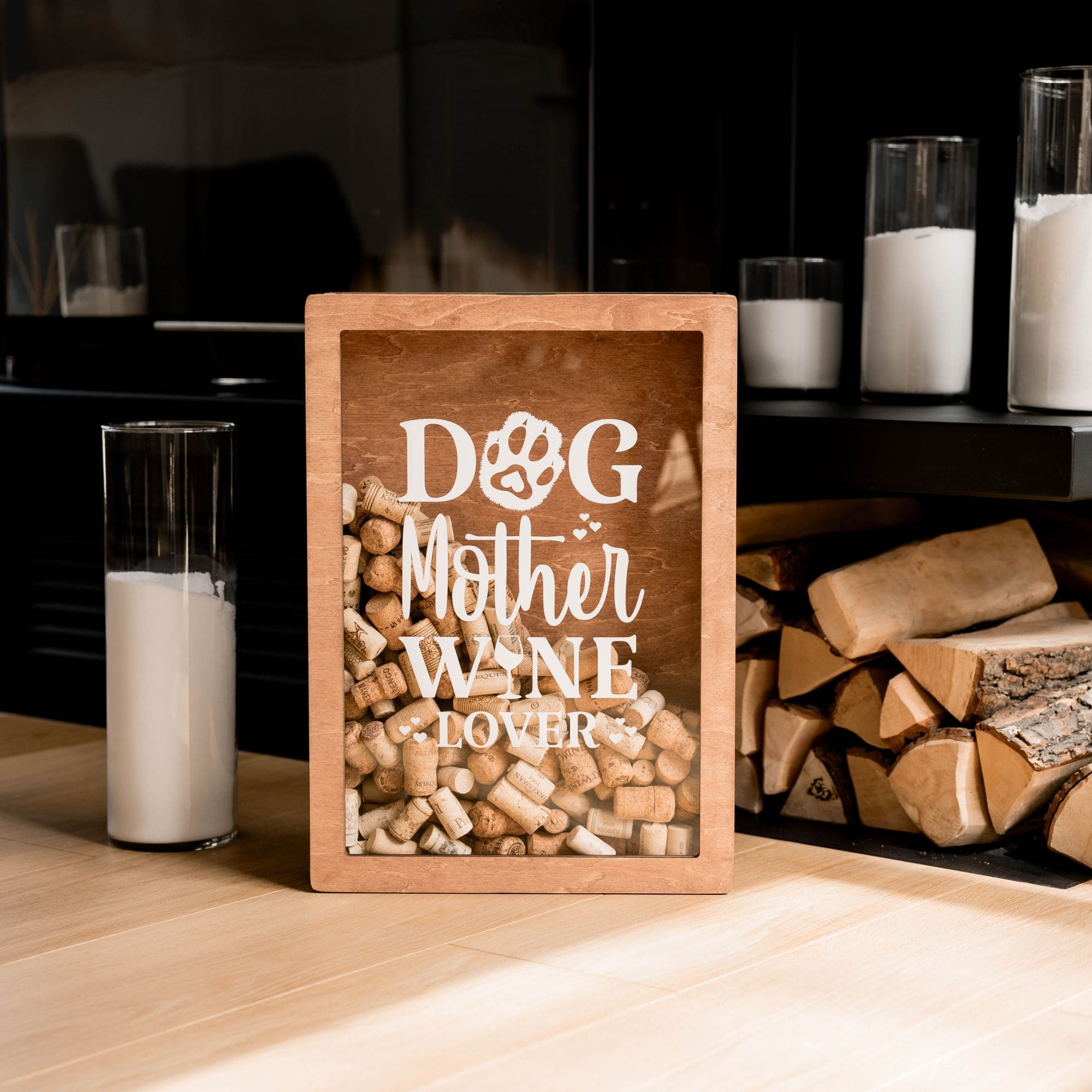 Gift for Dog Lovers – Dog Mother, Wine Lover