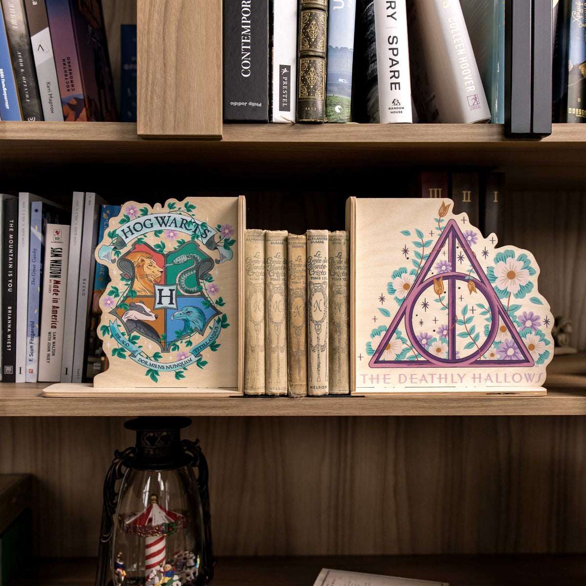 Symbolic Harry Potter Deathly Hallows Bookends