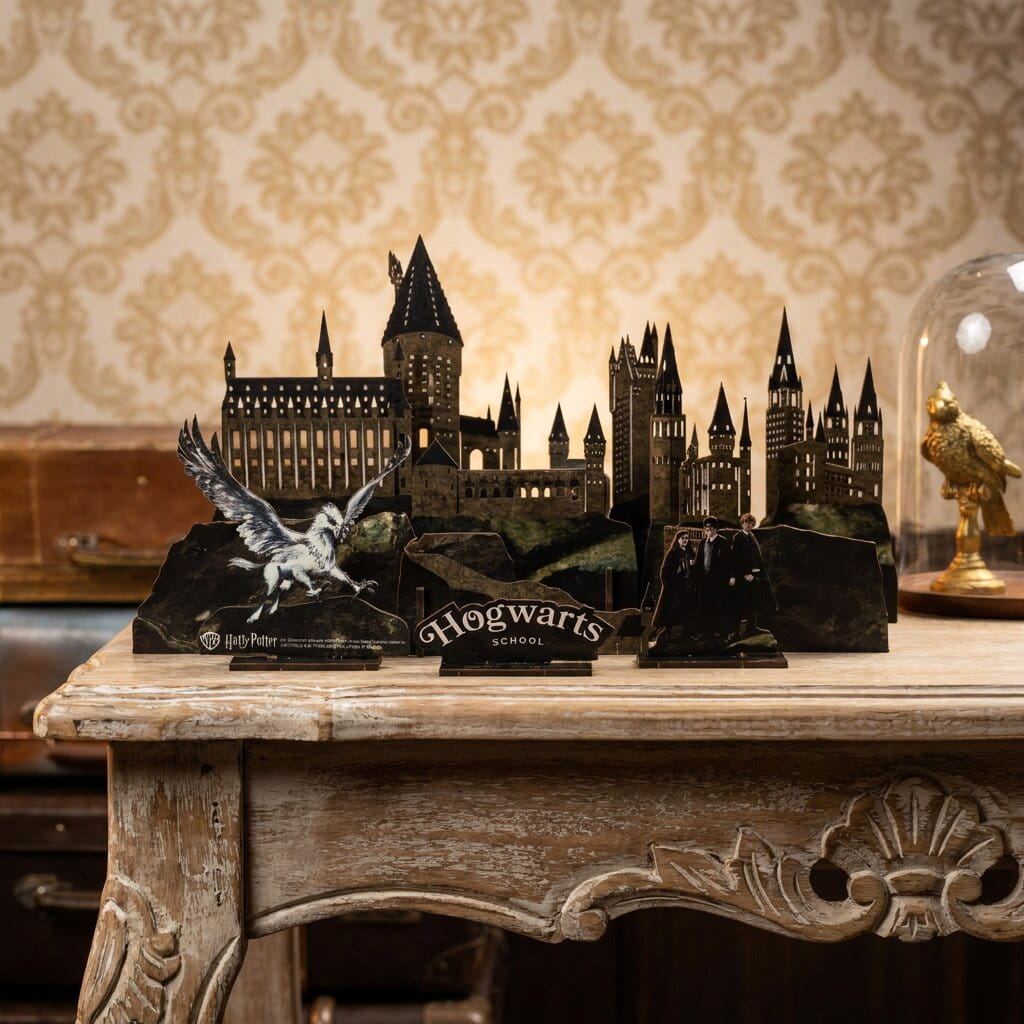 Harry Potter Diy Kit - Memory City Hogwarts by Enjoy The Wood