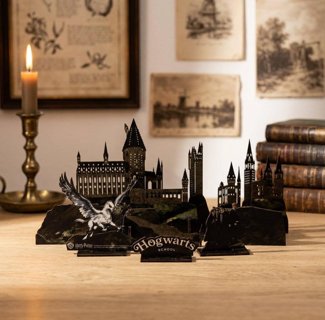 Harry Potter Diy Kit - Memory City Hogwarts by Enjoy The Wood