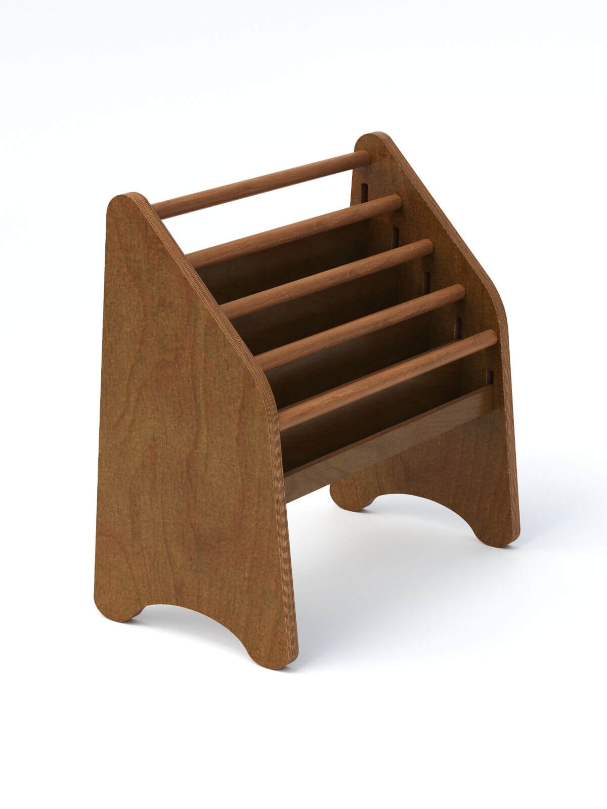Wooden Montessori Bookshelf