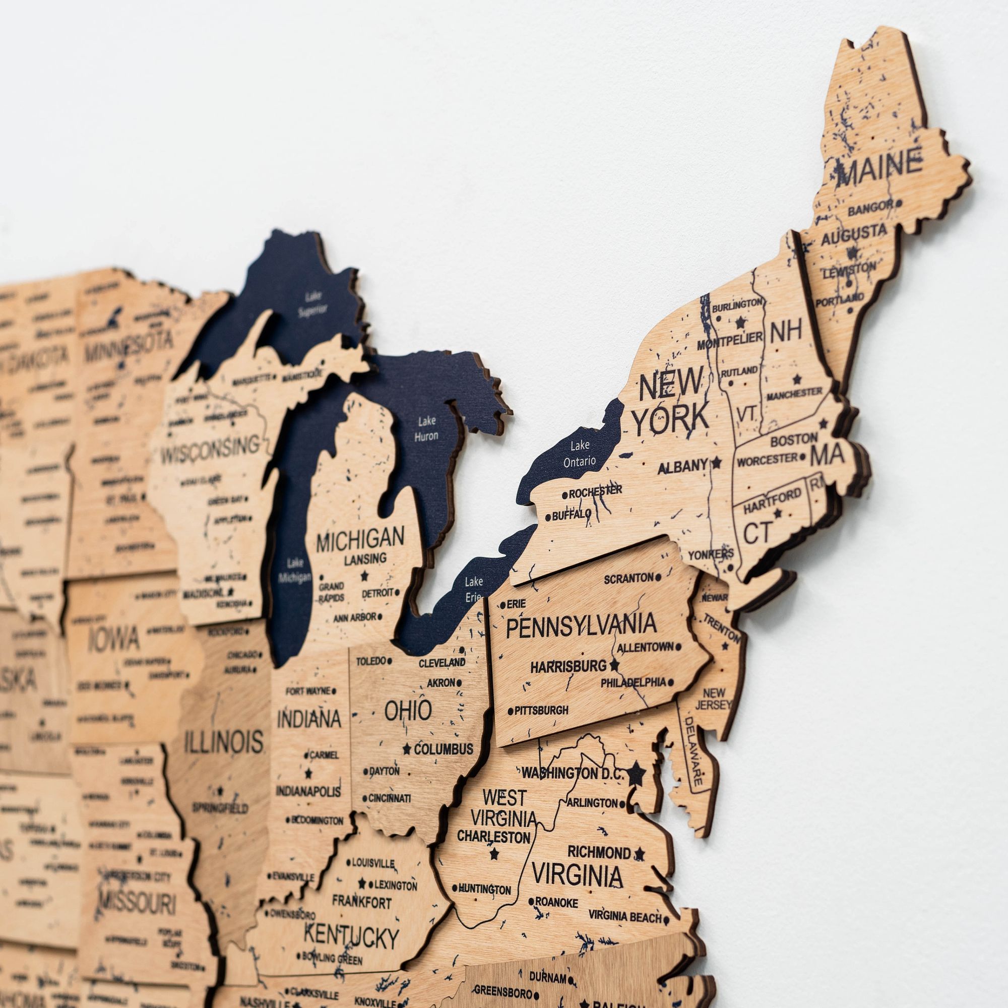 3d map of united states