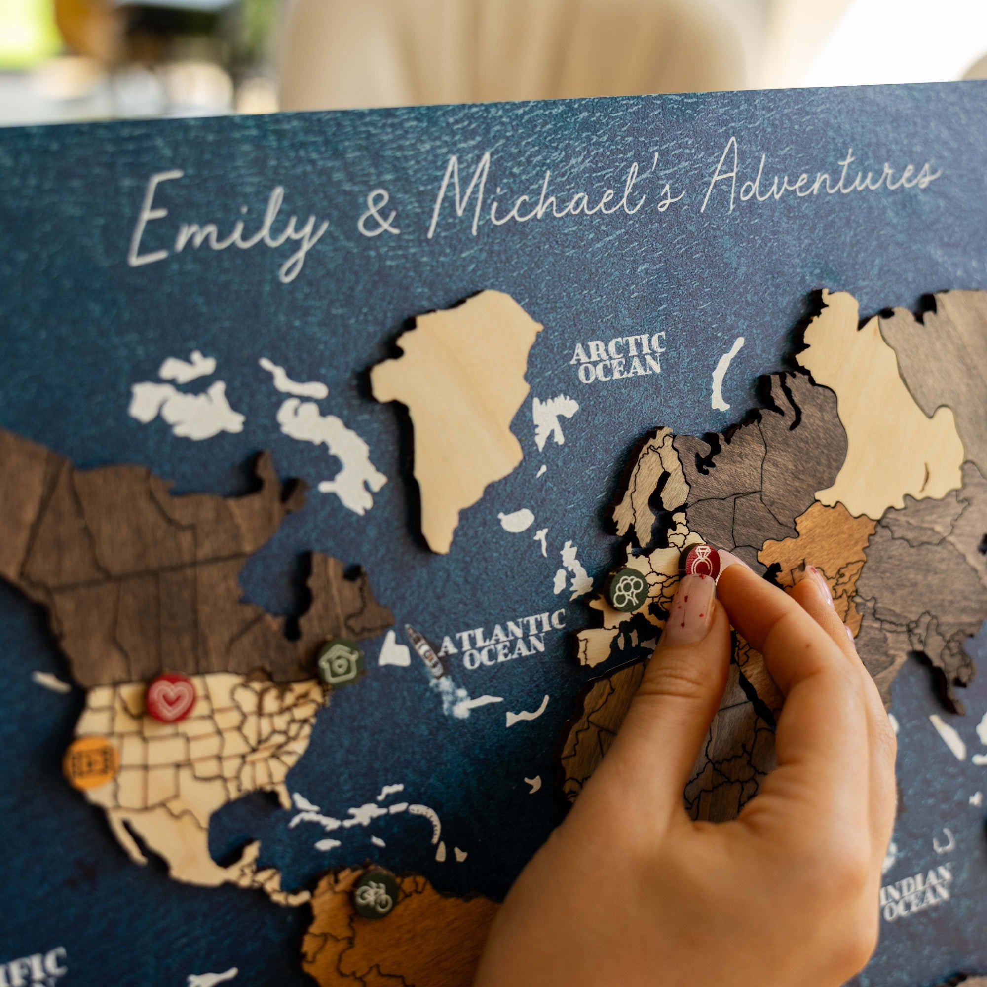 small world map