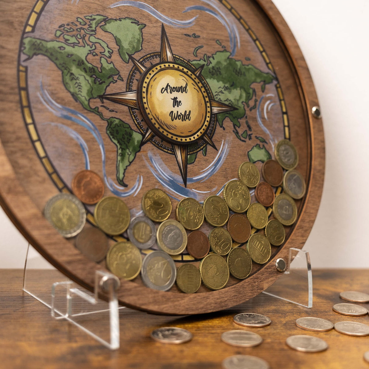 Coin Collection Display - Natural World