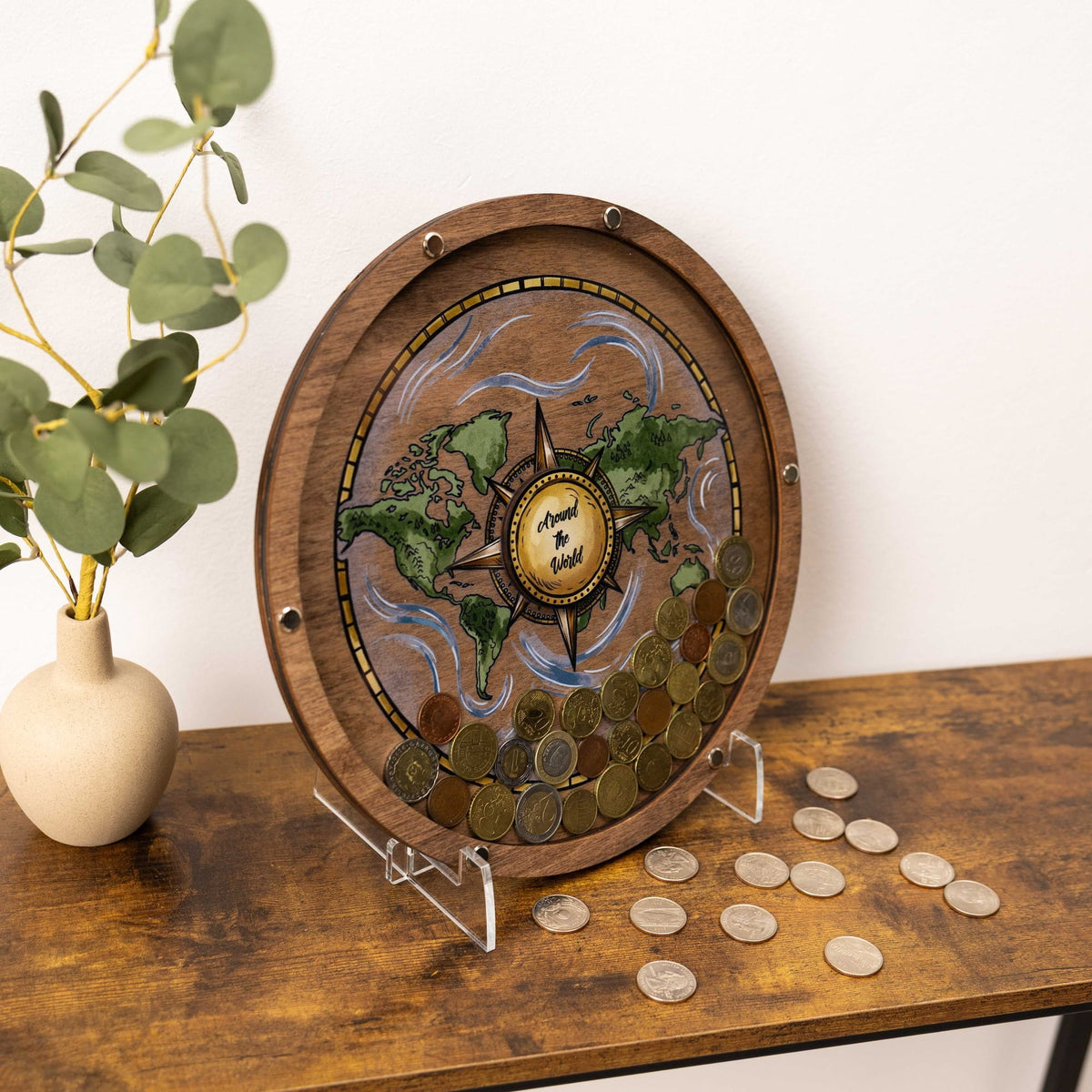 Coin Collection Display - Natural World