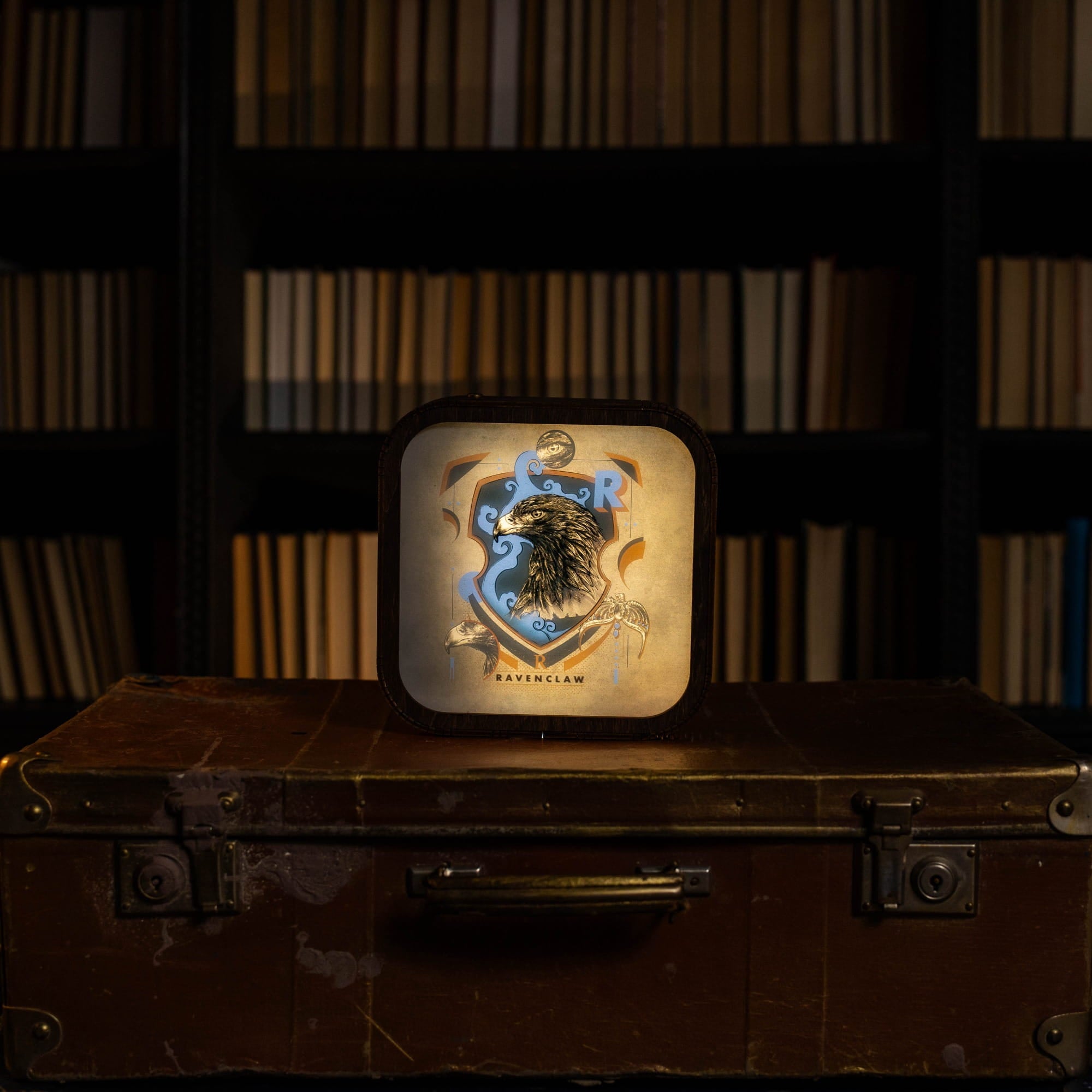 Wooden Acrylic Harry Potter Night Light - Eagle of Ravenclaw by Enjoy The Wood