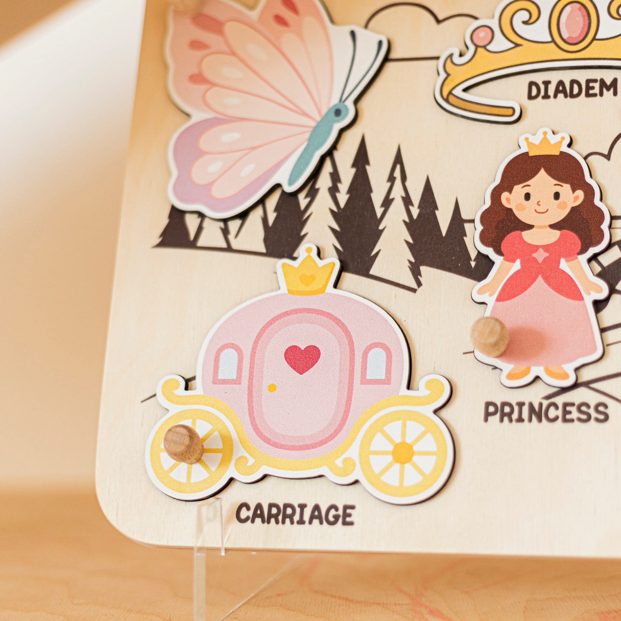 Princess Name Board by Enjoy The Wood