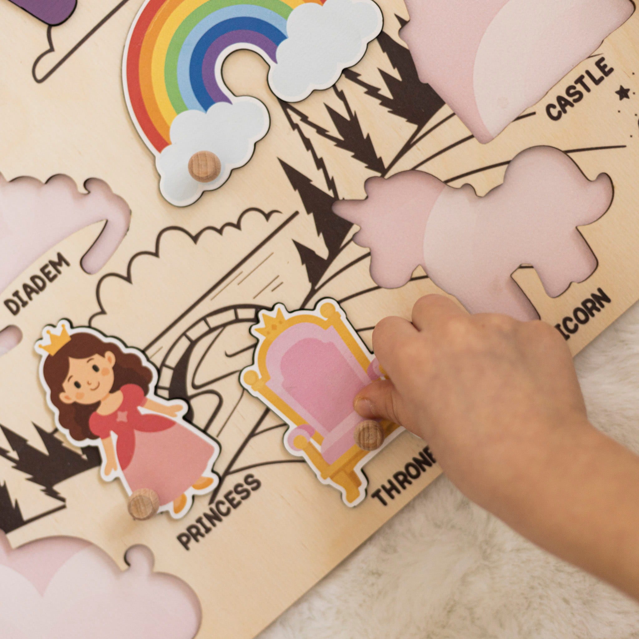 Princess Name Board by Enjoy The Wood