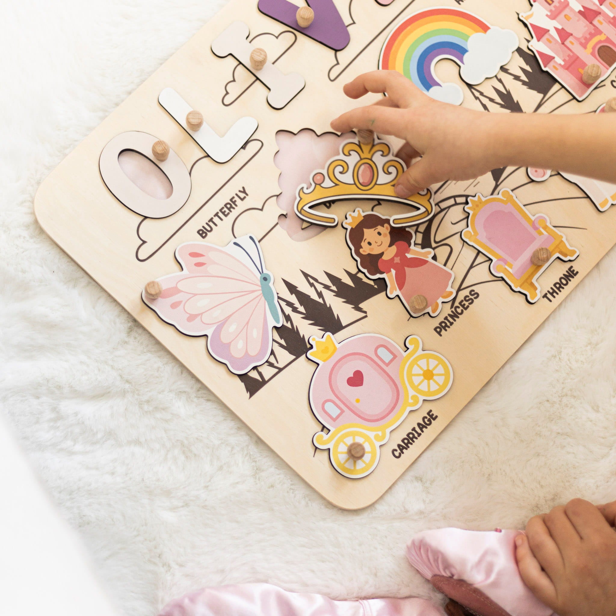 Princess Name Board by Enjoy The Wood