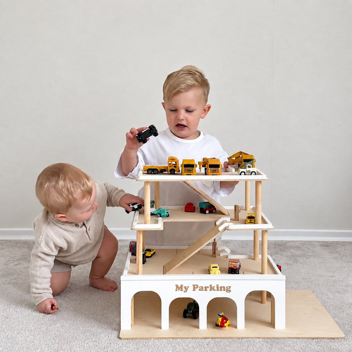 toddler parking garage toy