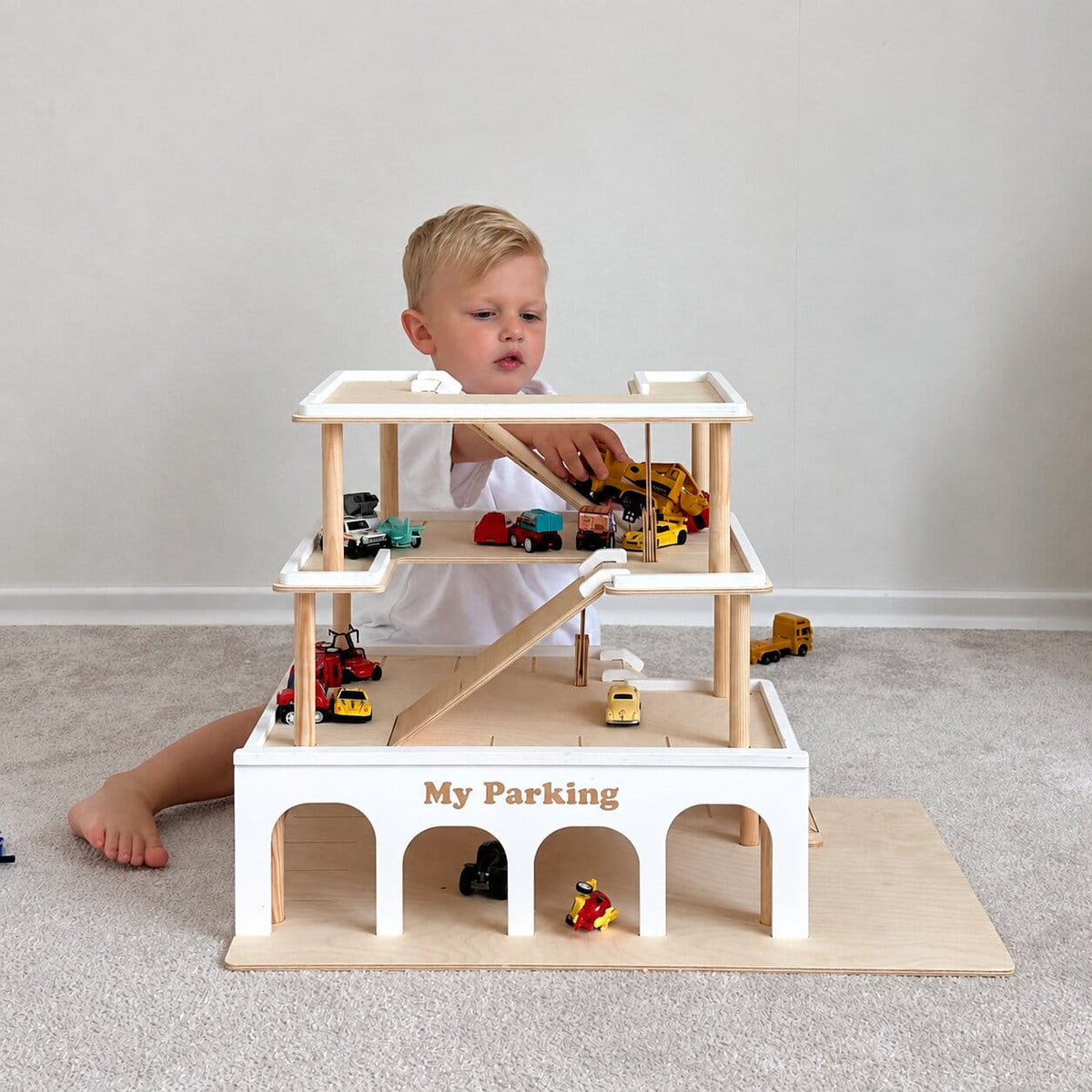parking garage for toddlers