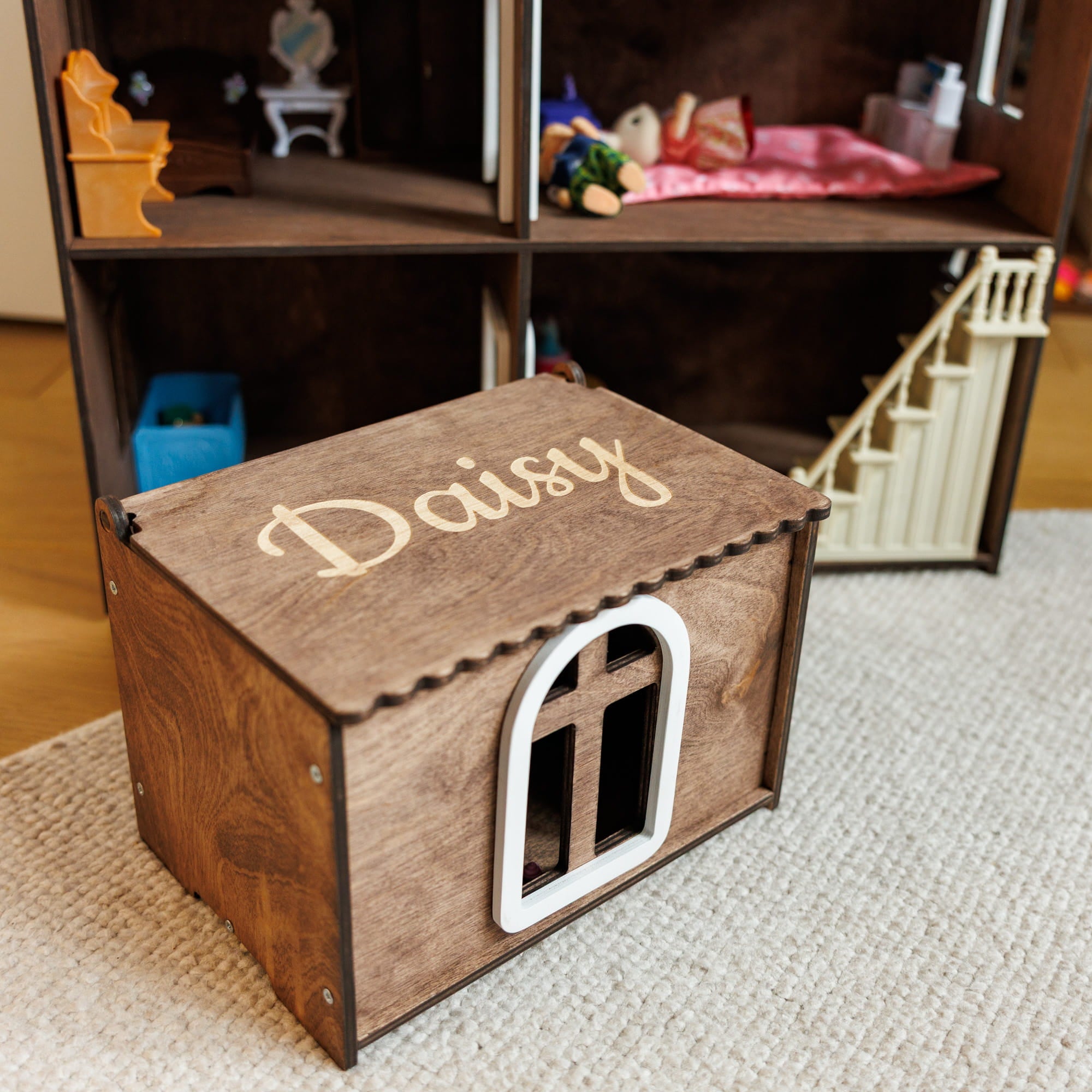 Dollhouse Box - Green