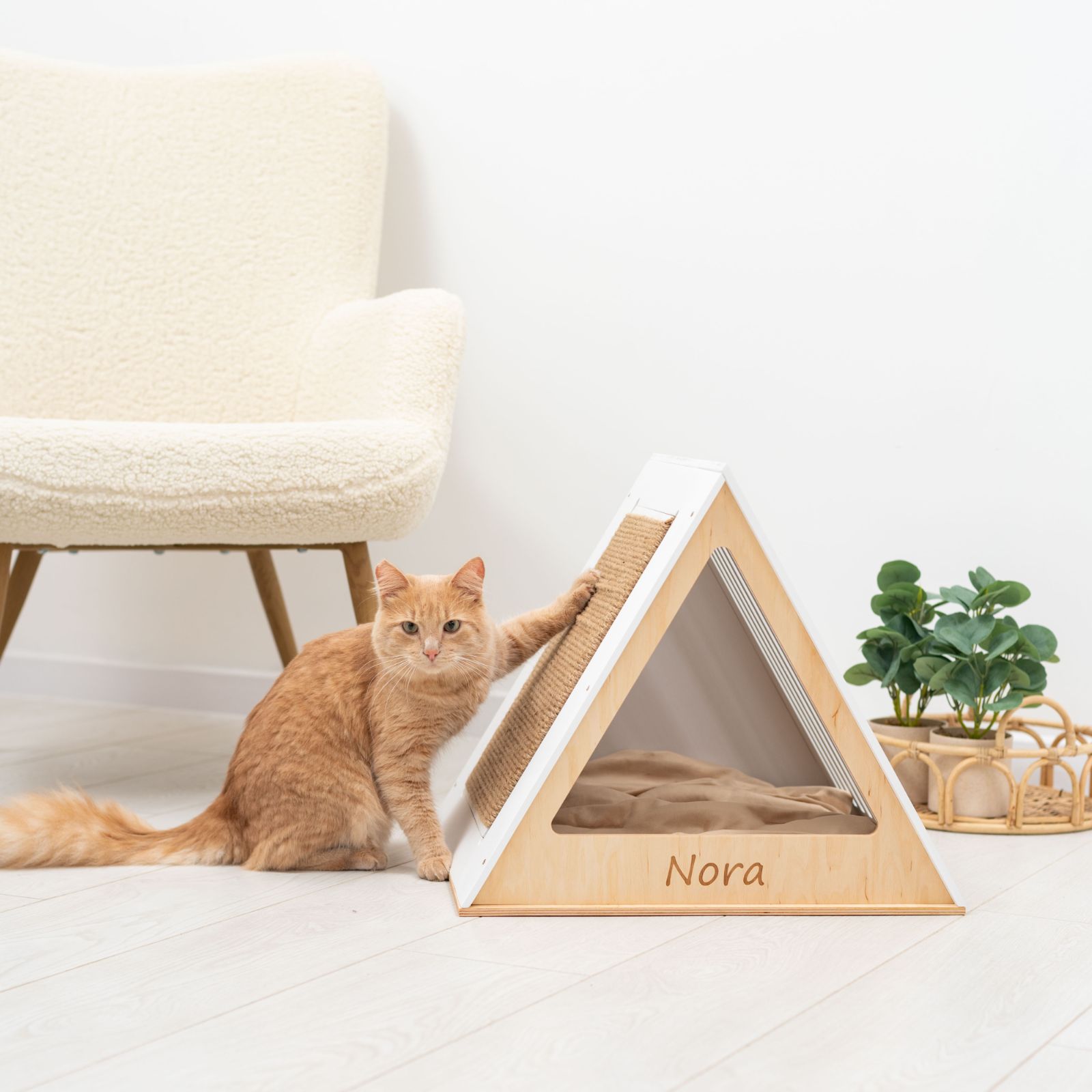 Wooden Cat Houses