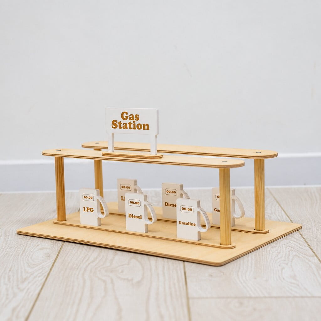 Garage de stationnement pour jouets avec ascenseur