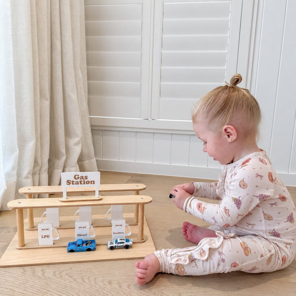 Garage de stationnement pour jouets avec ascenseur