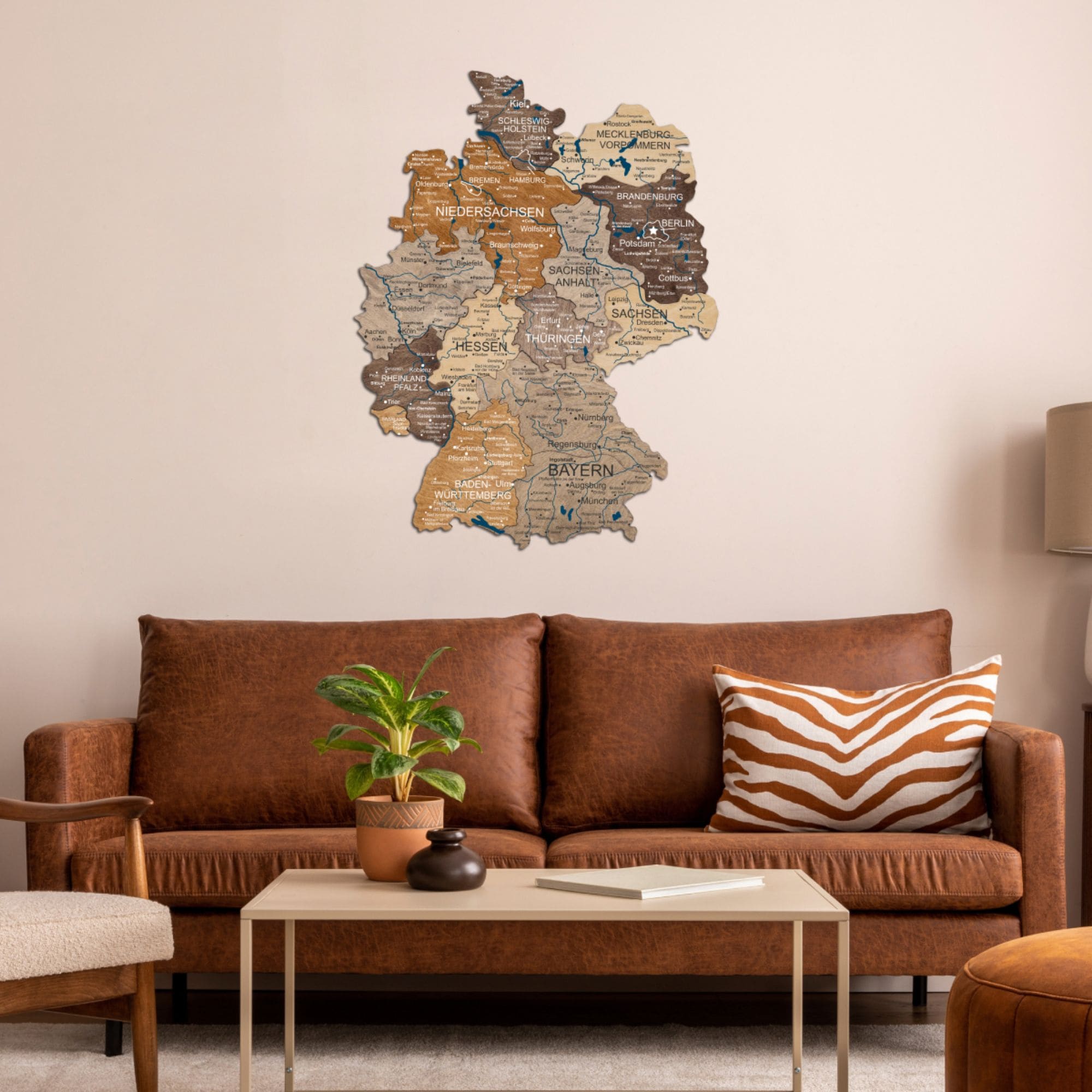 germany 3d map