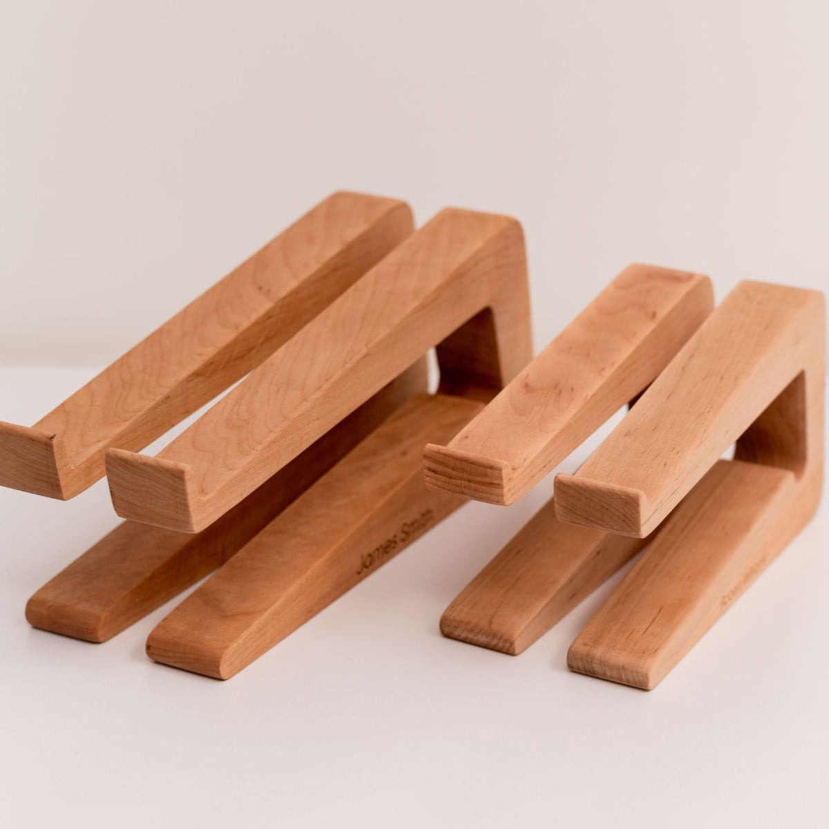 laptop stand wooden