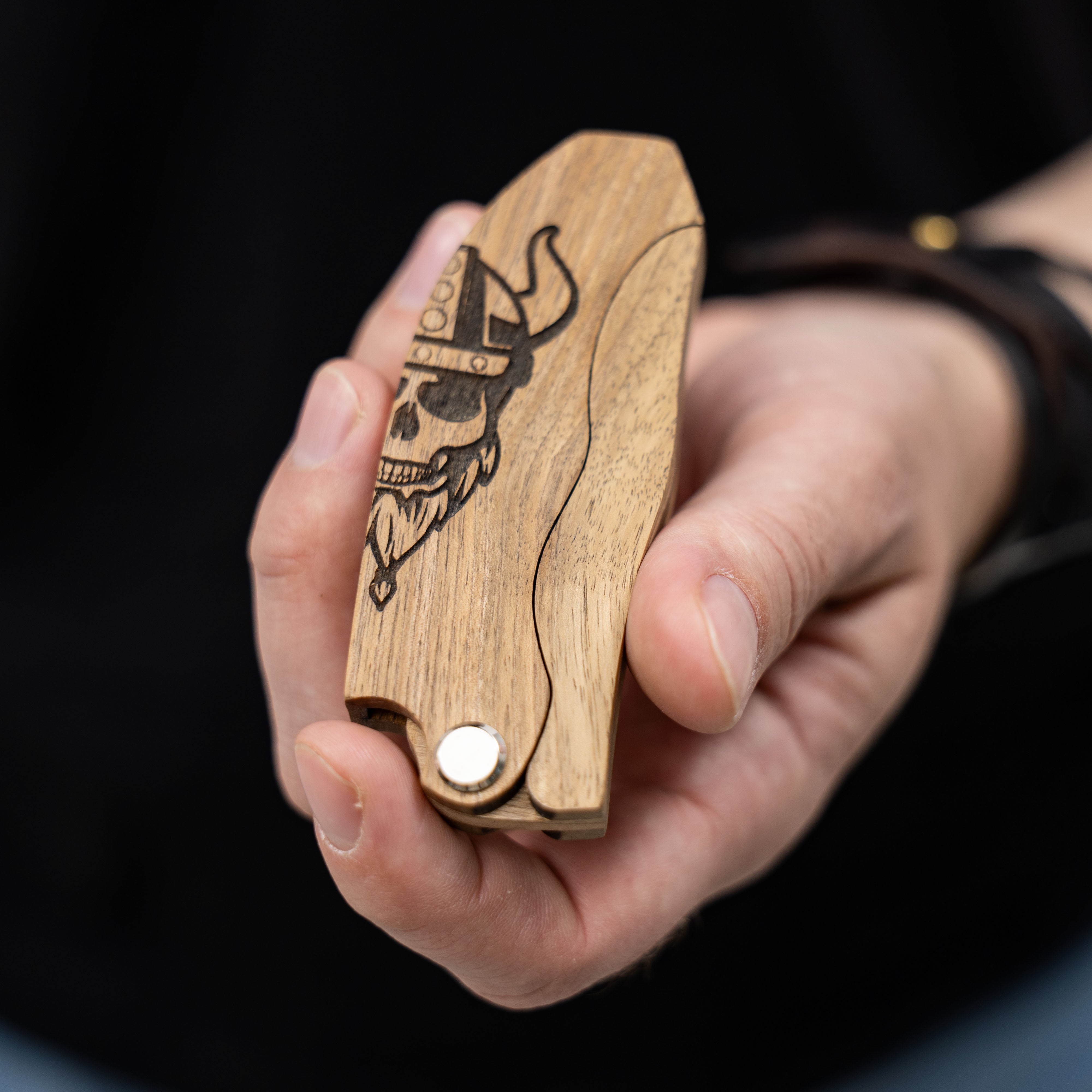 Wooden Beard Comb – Viking