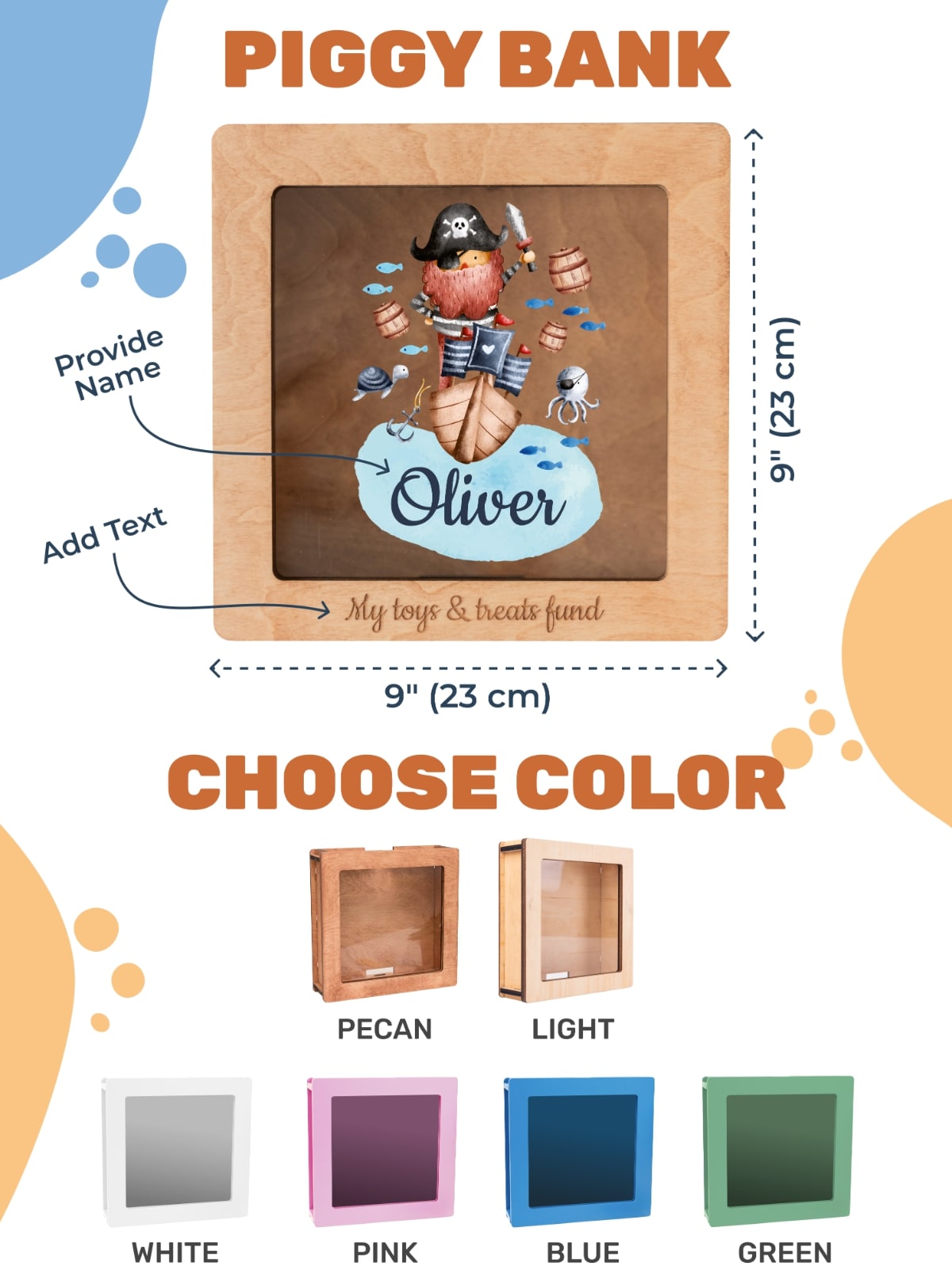 custom acrylic boxes for kids