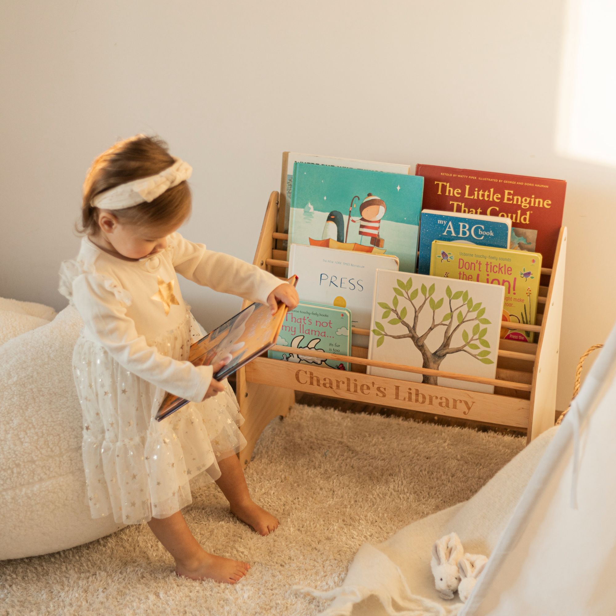 bookshelf wooden