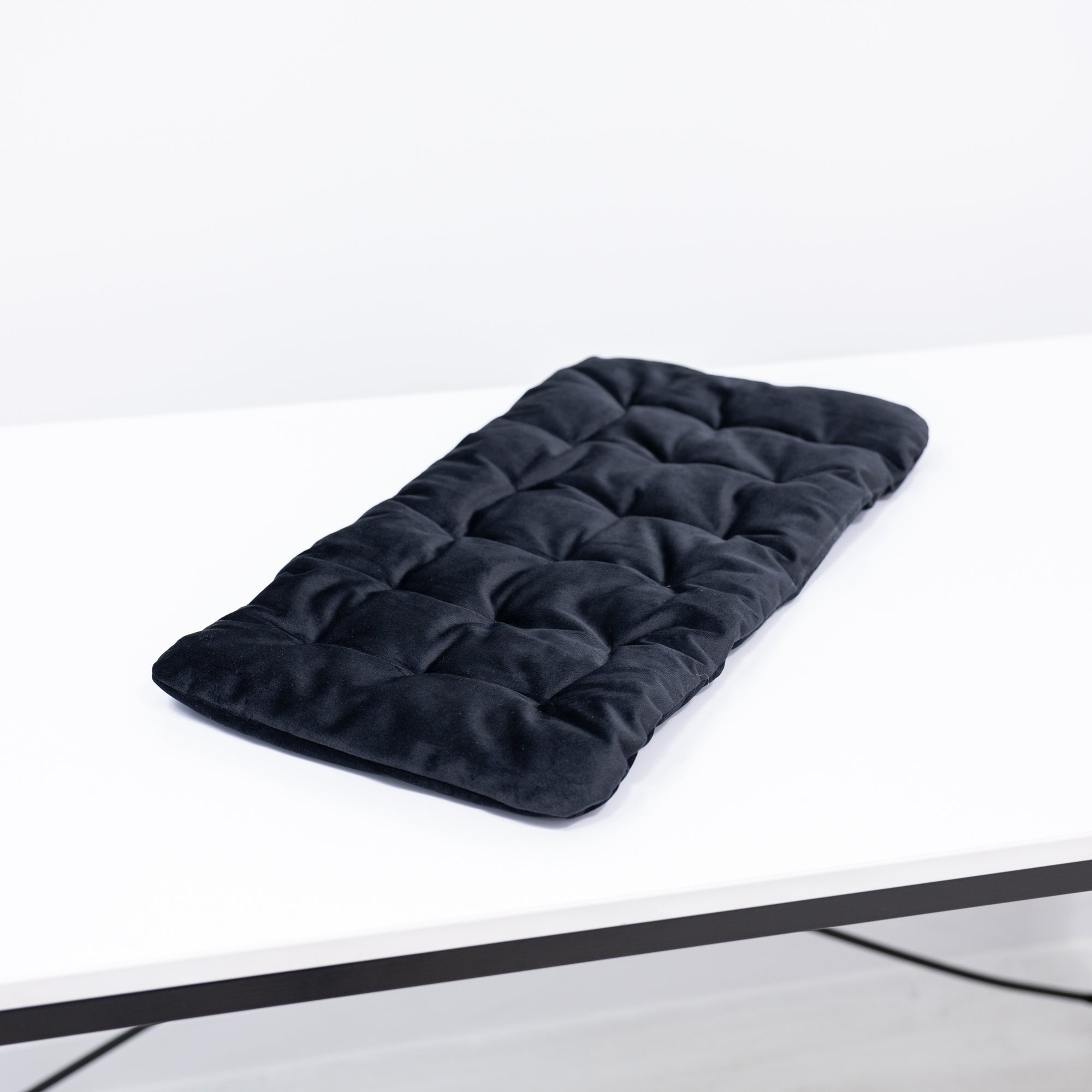 cat black cushion