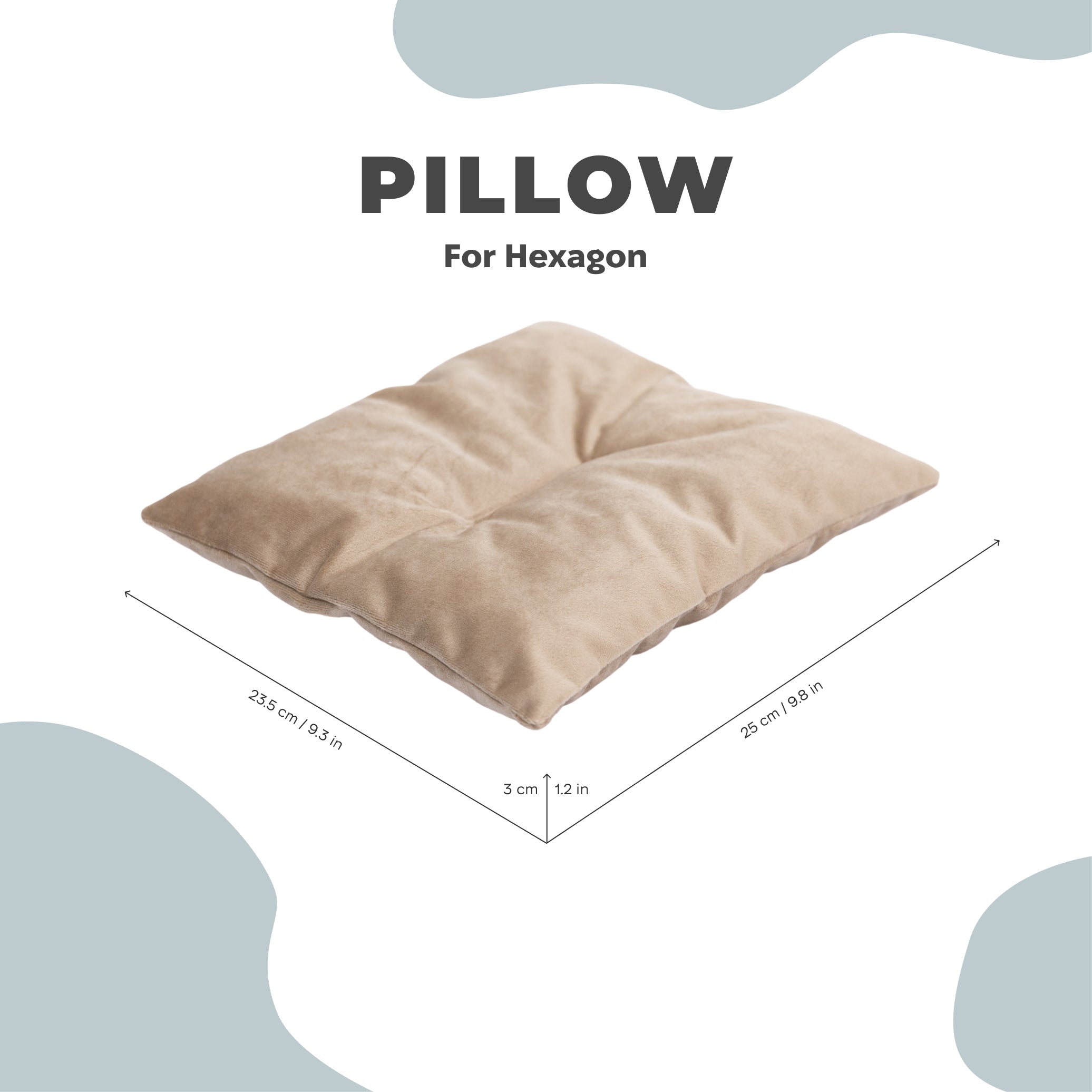 cat cushion for hexagon