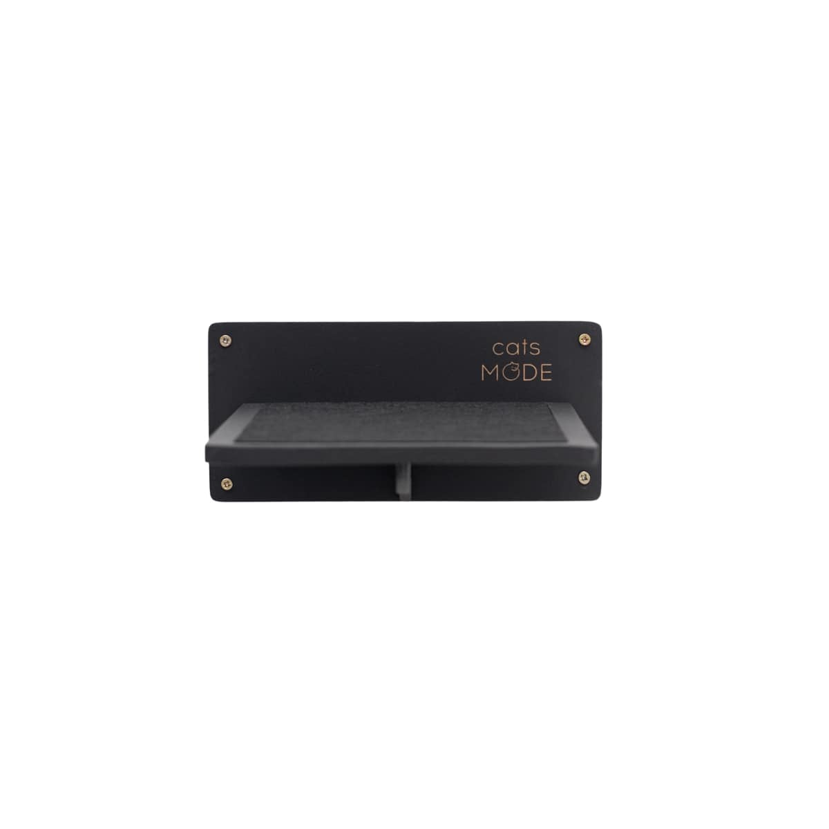 wooden black cat steps